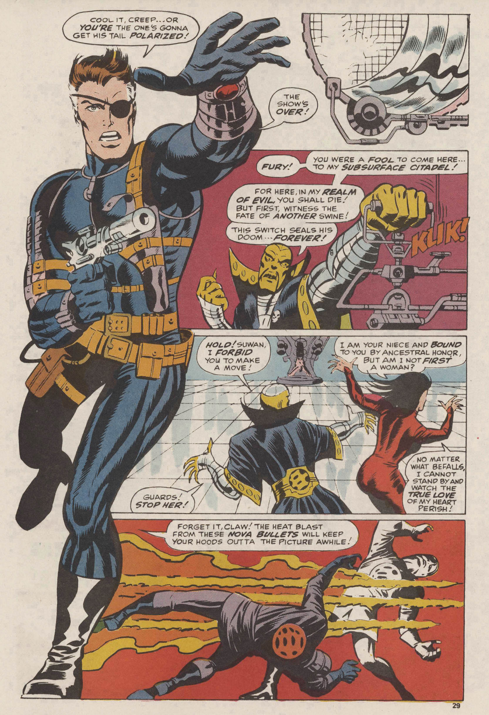 Read online Captain Britain (1976) comic -  Issue #16 - 29