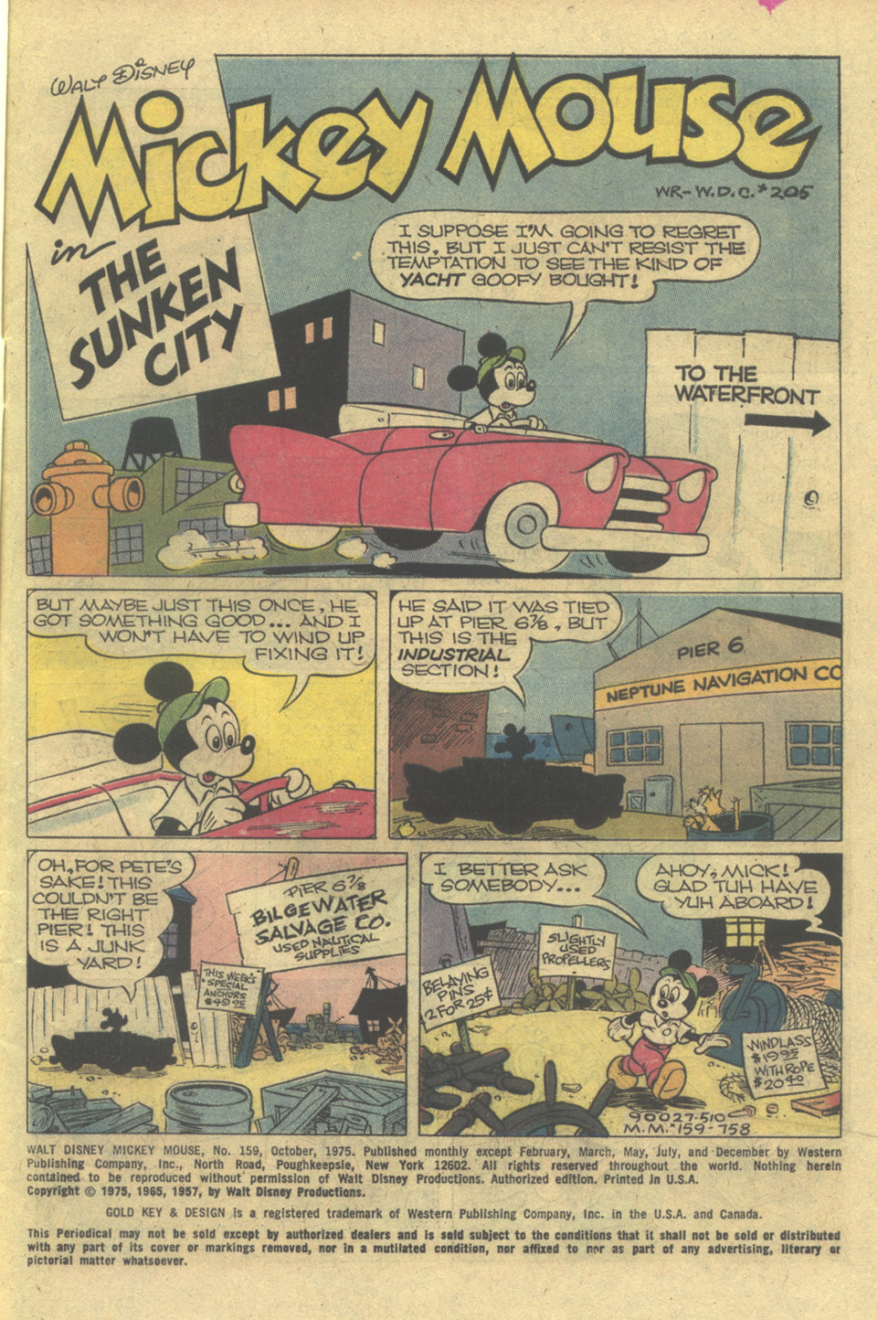 Read online Walt Disney's Mickey Mouse comic -  Issue #159 - 3