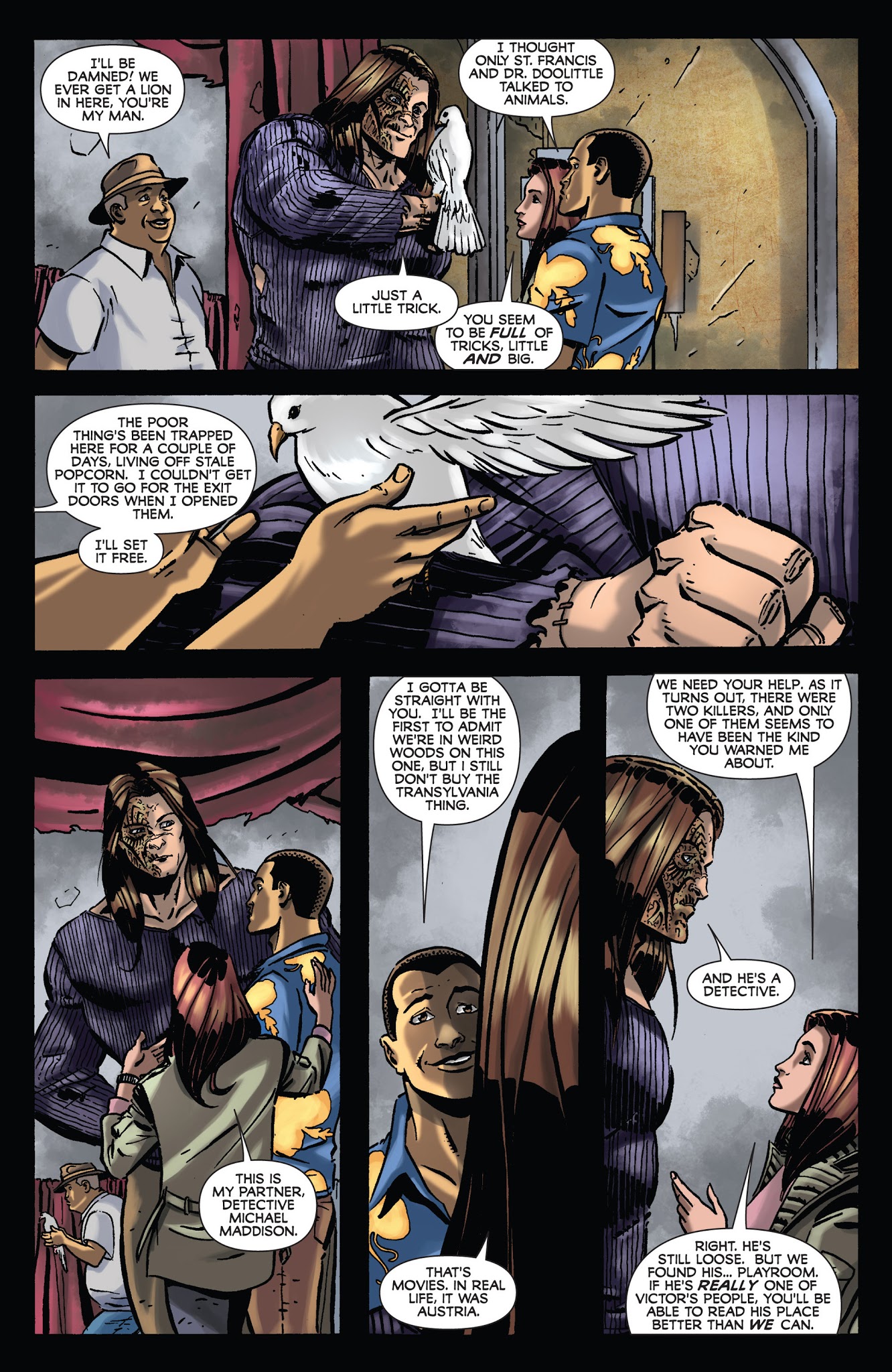 Read online Dean Koontz's Frankenstein: Prodigal Son (2010) comic -  Issue #3 - 23