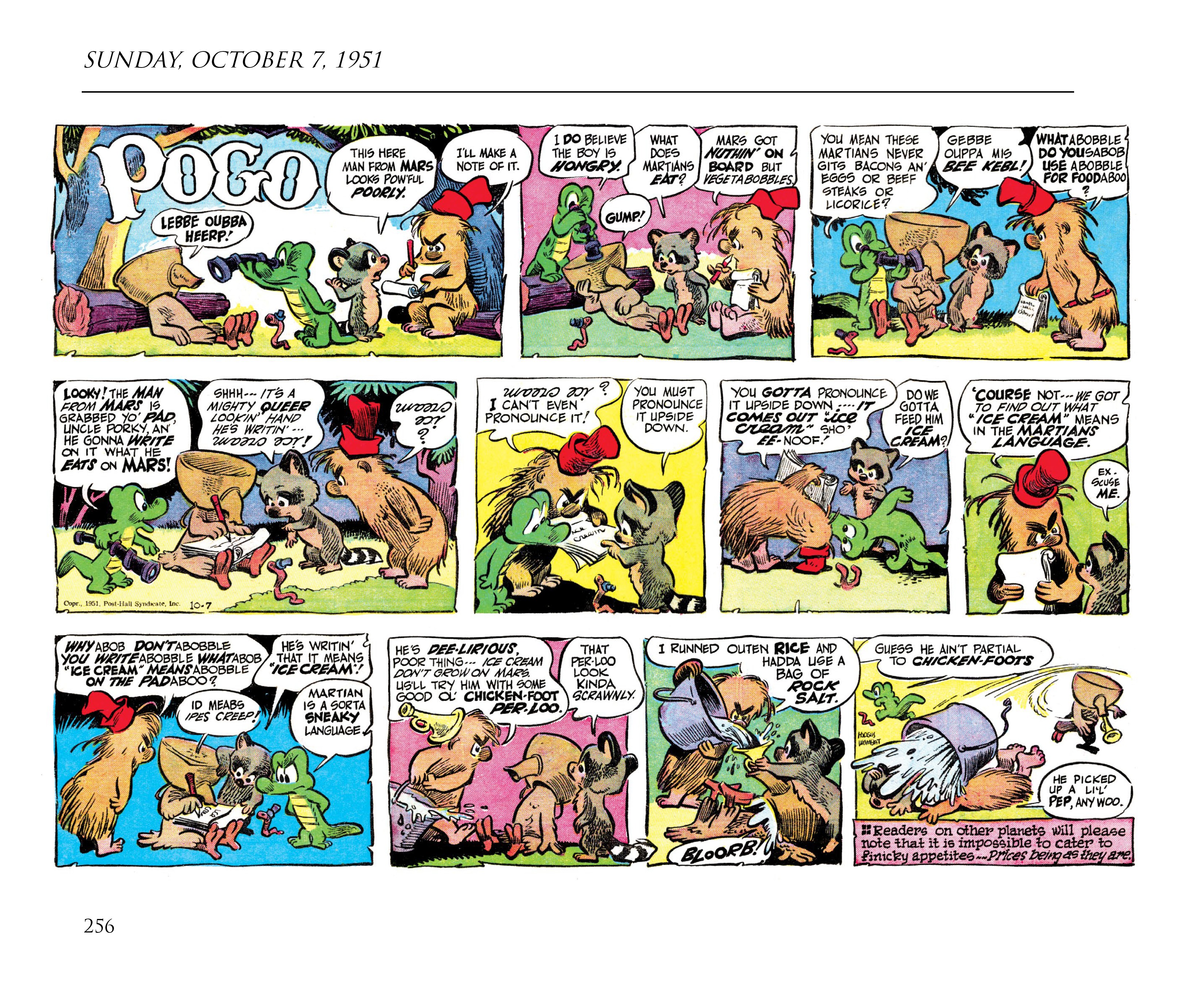 Read online Pogo by Walt Kelly: The Complete Syndicated Comic Strips comic -  Issue # TPB 2 (Part 3) - 74