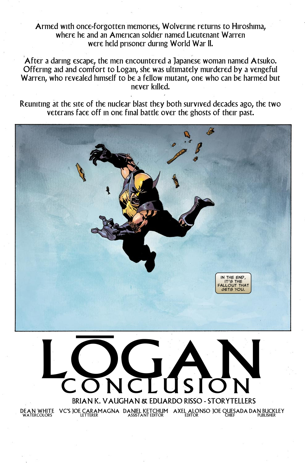 Read online Logan comic -  Issue #3 - 2