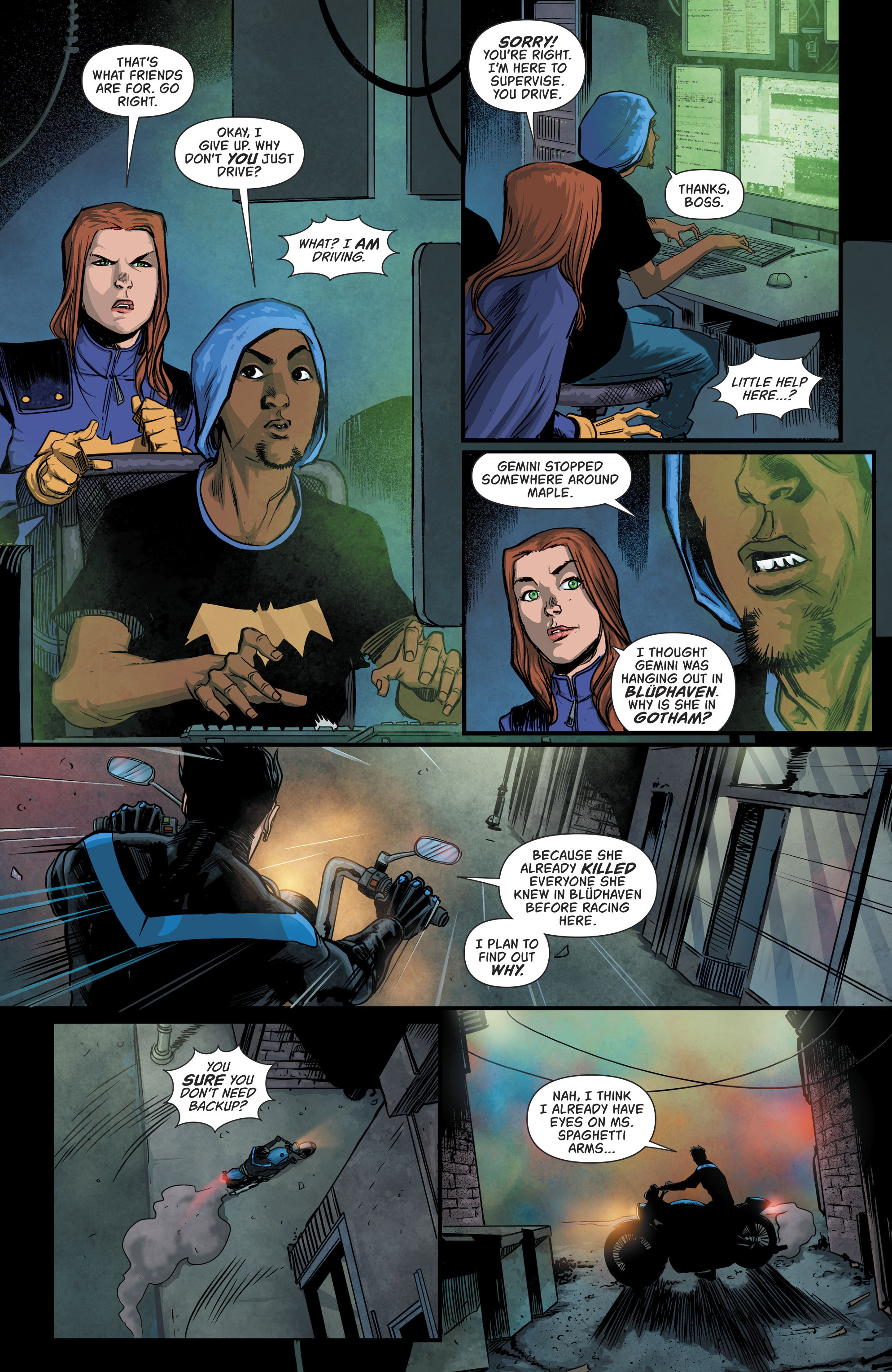 Read online Batgirl and the Birds of Prey comic -  Issue #8 - 5