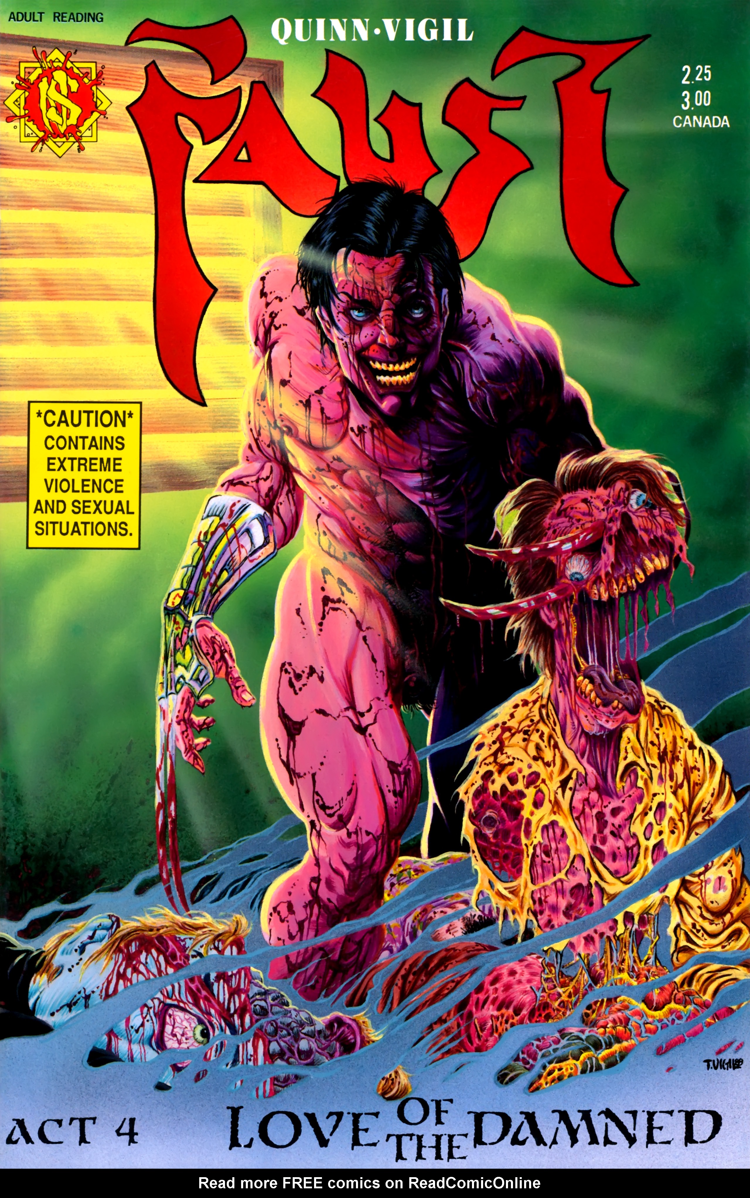 Read online Faust : Love of the Damned comic -  Issue #4 - 1