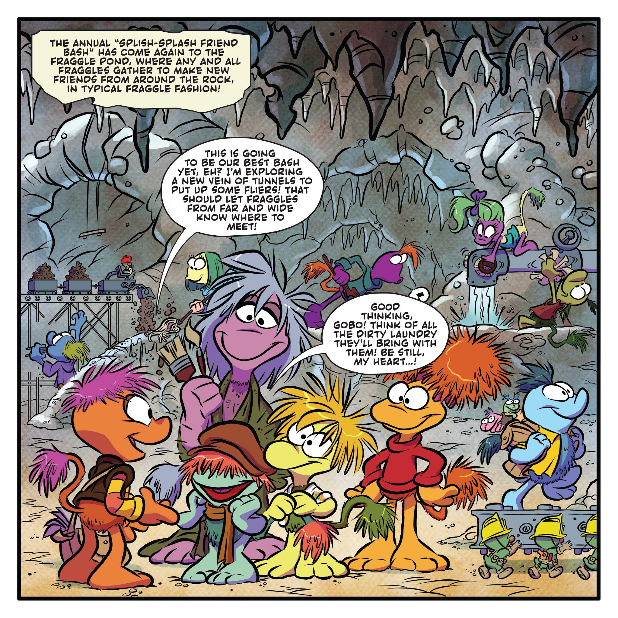 Read online Jim Henson's Fraggle Rock comic -  Issue #2 - 3