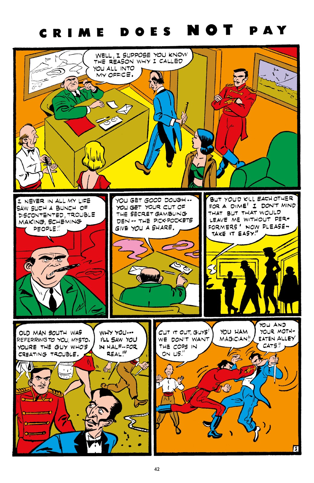 Read online Crime Does Not Pay Archives comic -  Issue # TPB 5 (Part 1) - 42