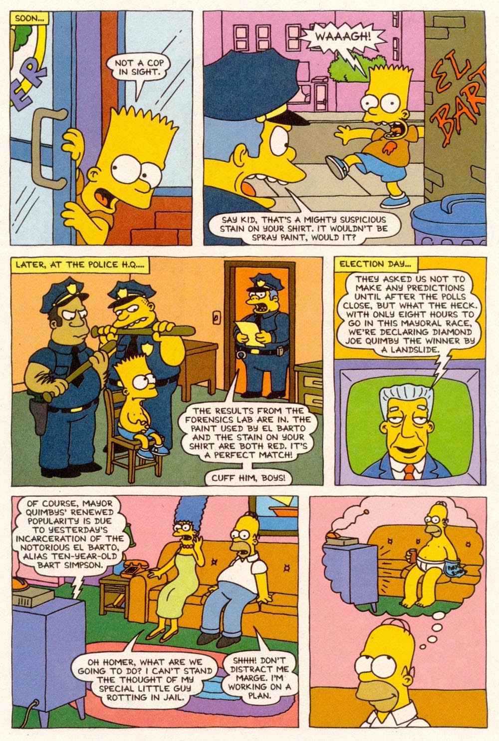 Read online Simpsons Comics and Stories comic -  Issue # Full - 23