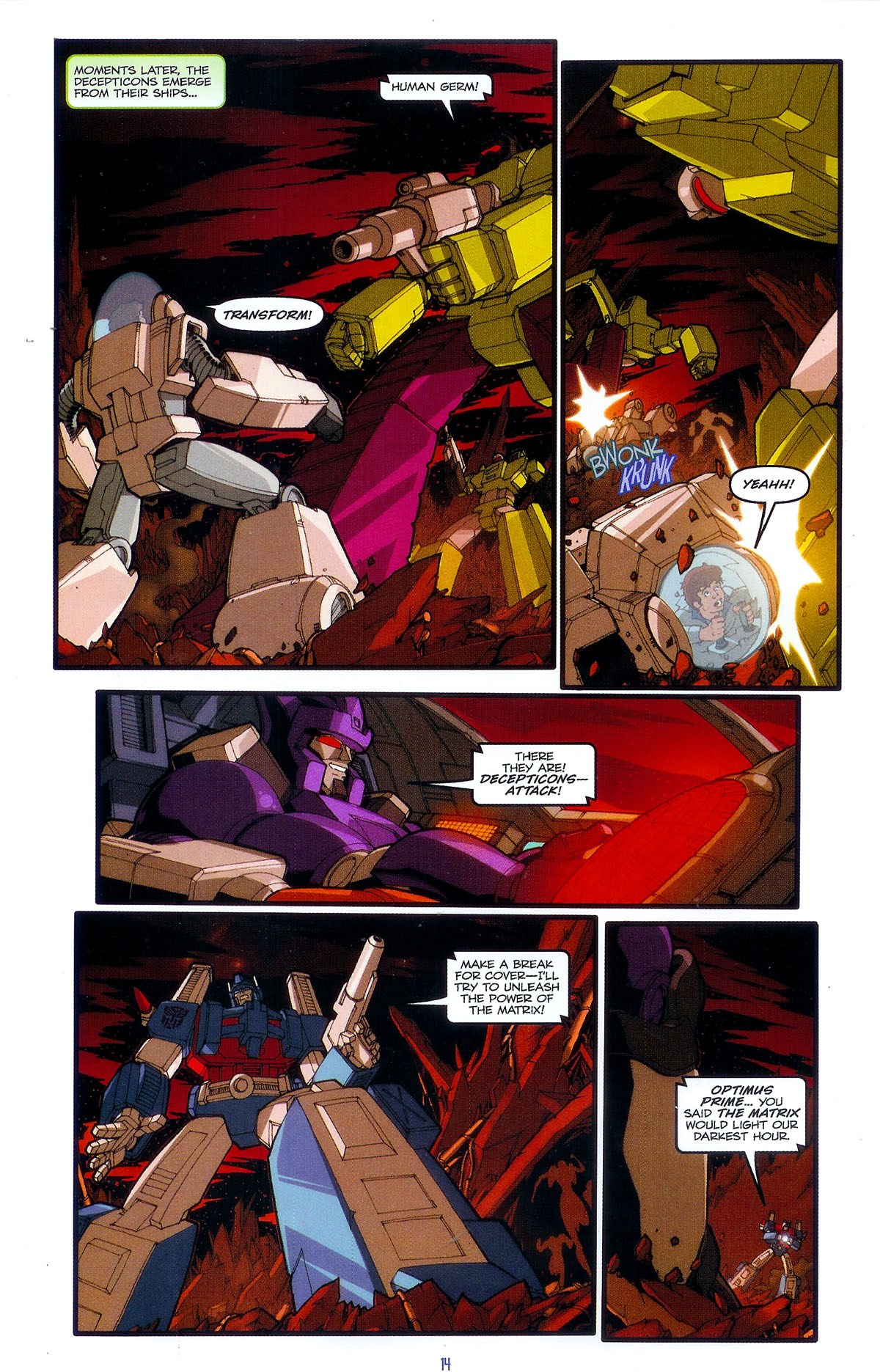 Read online The Transformers: The Animated Movie comic -  Issue #3 - 16