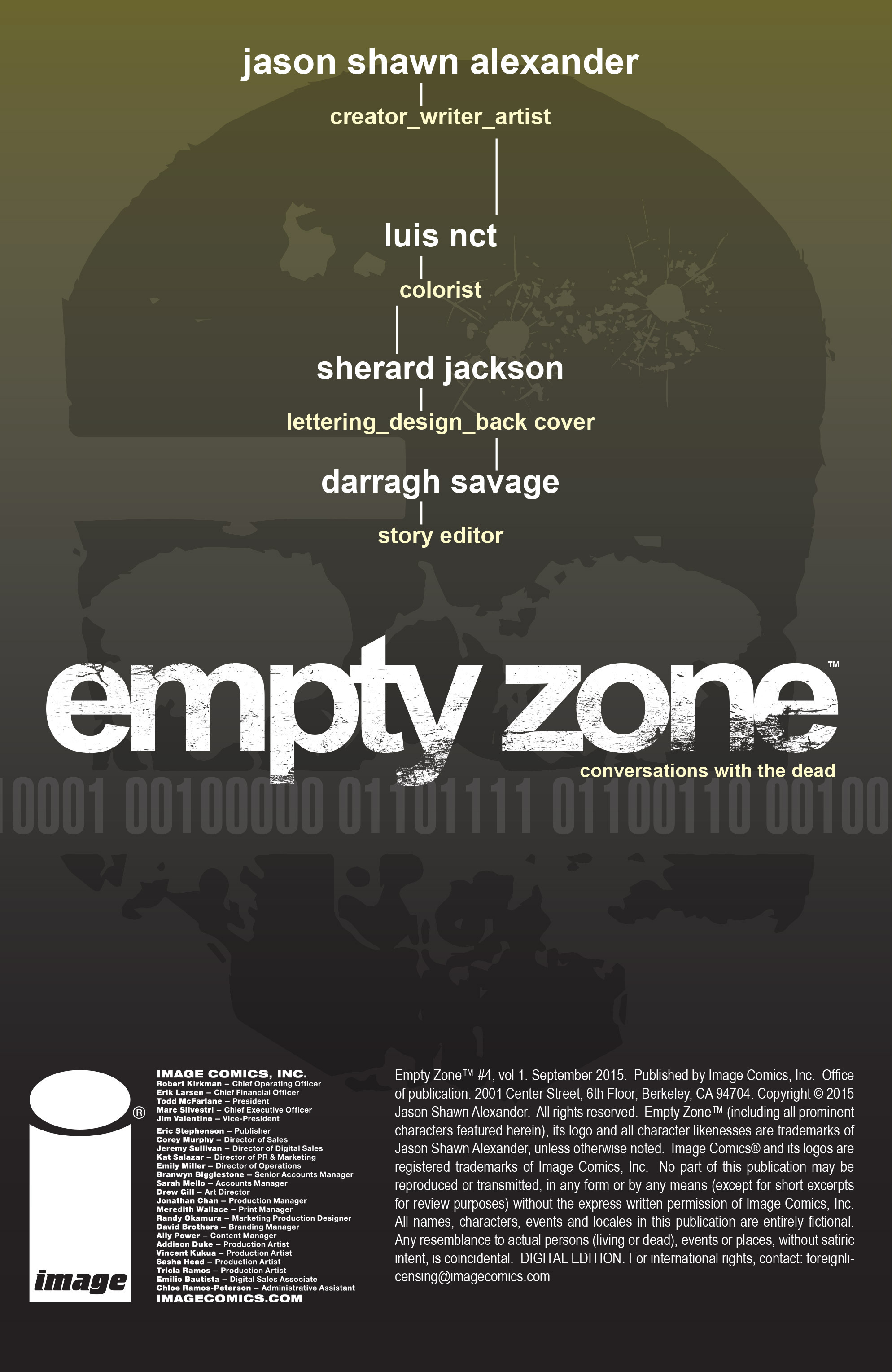 Read online Empty Zone (2015) comic -  Issue #4 - 2