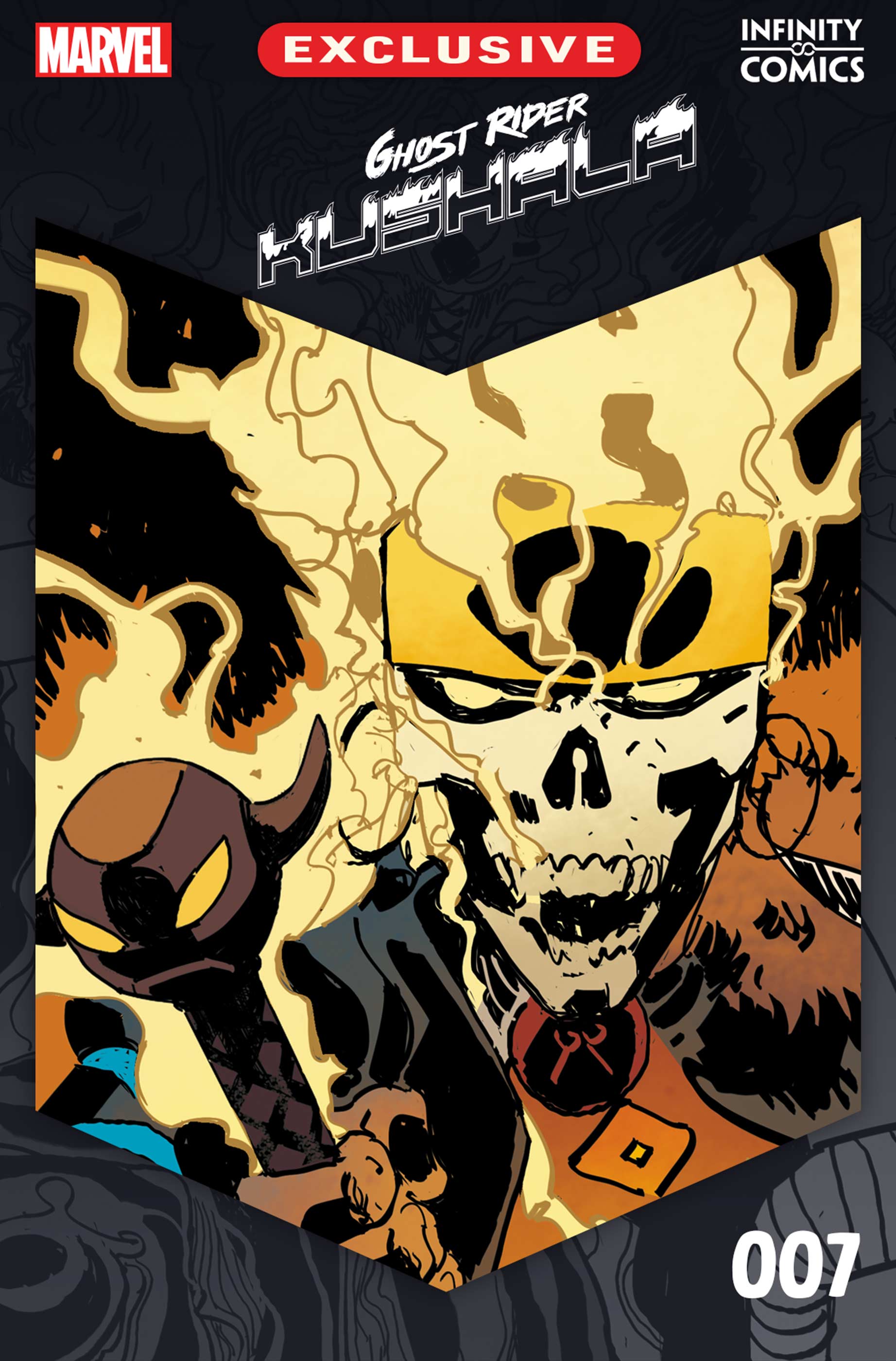 Read online Ghost Rider: Kushala Infinity Comic comic -  Issue #7 - 1