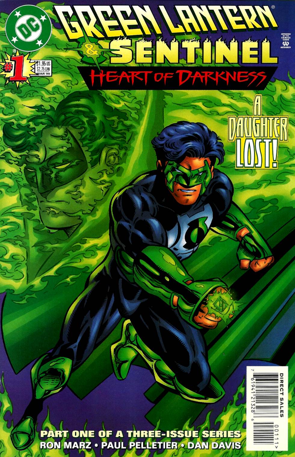 Read online Green Lantern/Sentinel: Heart of Darkness comic -  Issue #1 - 1