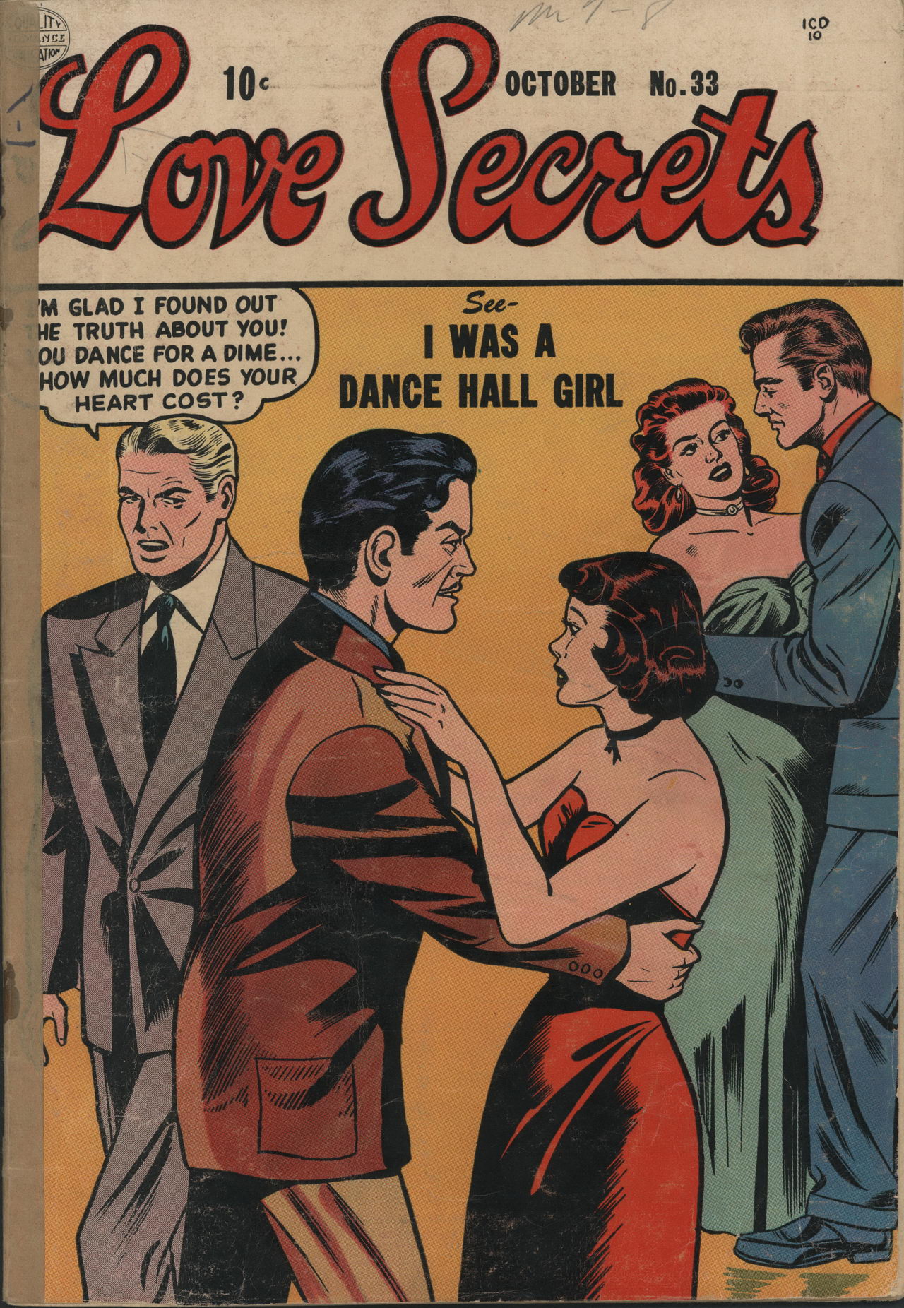 Read online Love Secrets (1953) comic -  Issue #33 - 1