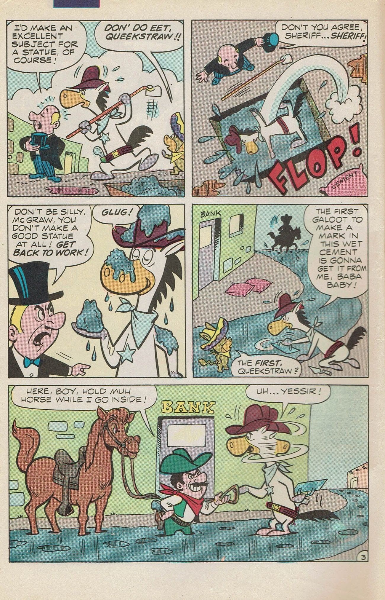 Read online Huckleberry Hound / Quick Draw McGraw Giant Size Flip Book comic -  Issue # Full - 6