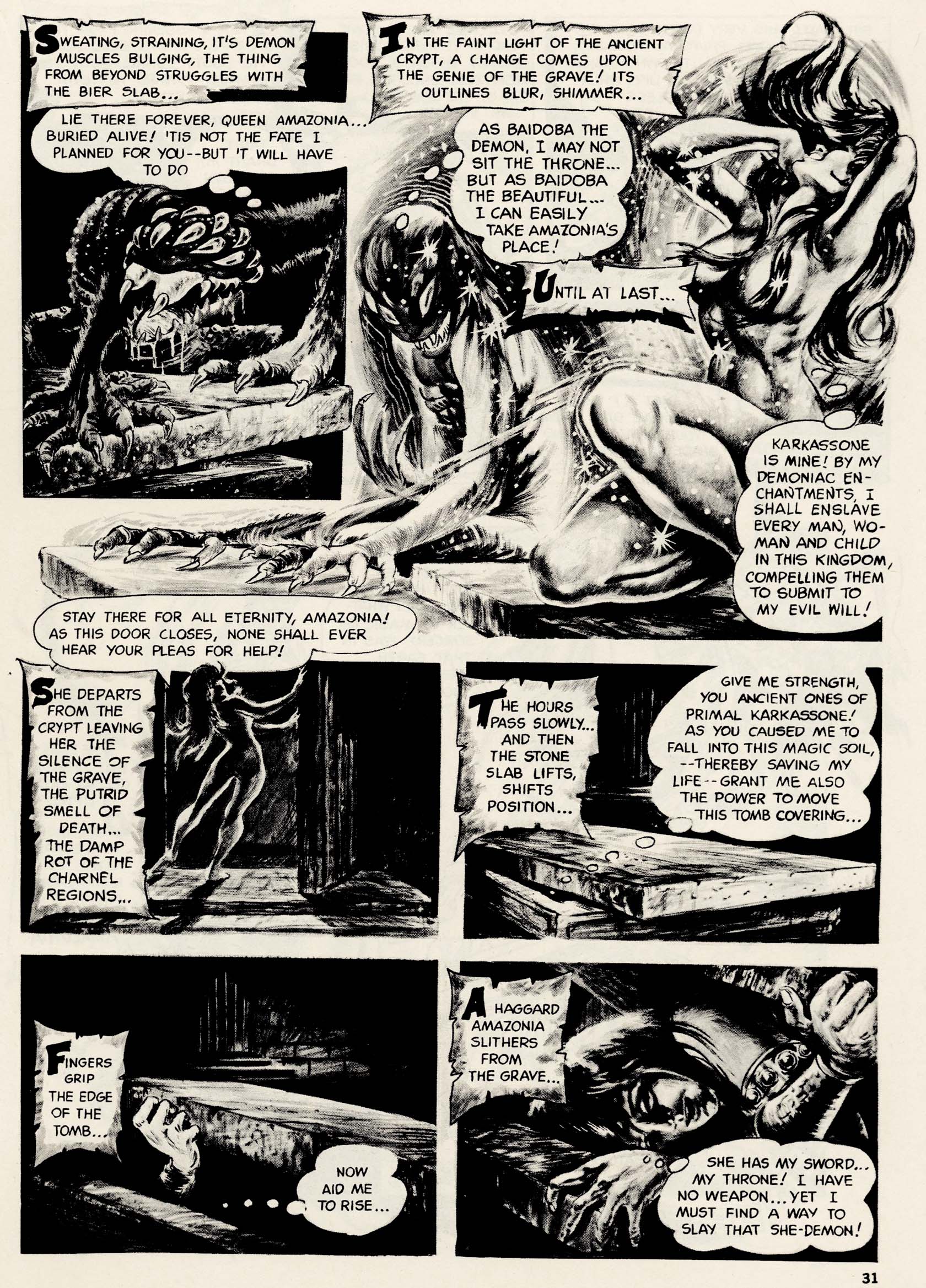 Read online Vampirella (1969) comic -  Issue #8 - 31