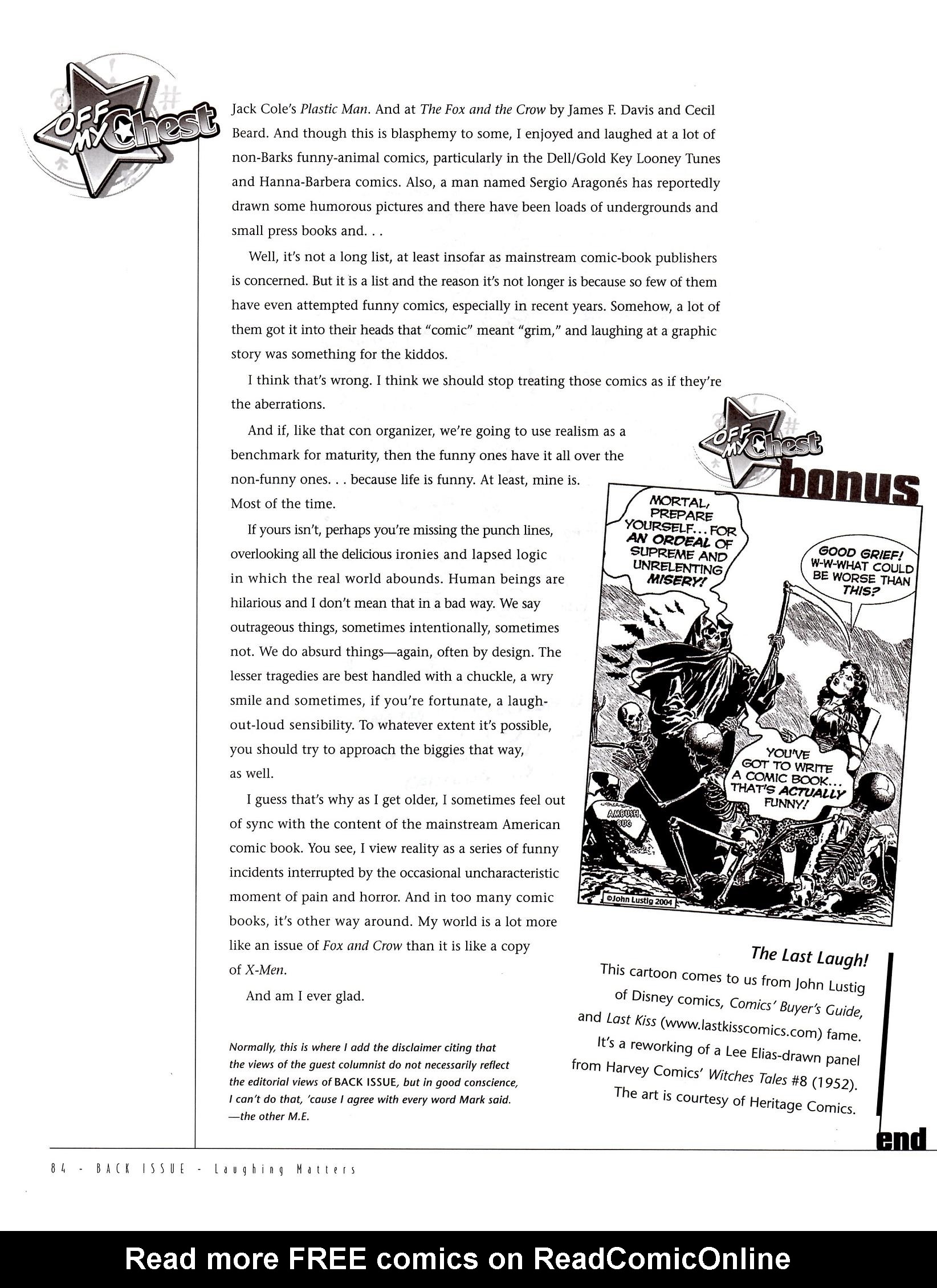 Read online Back Issue comic -  Issue #3 - 83