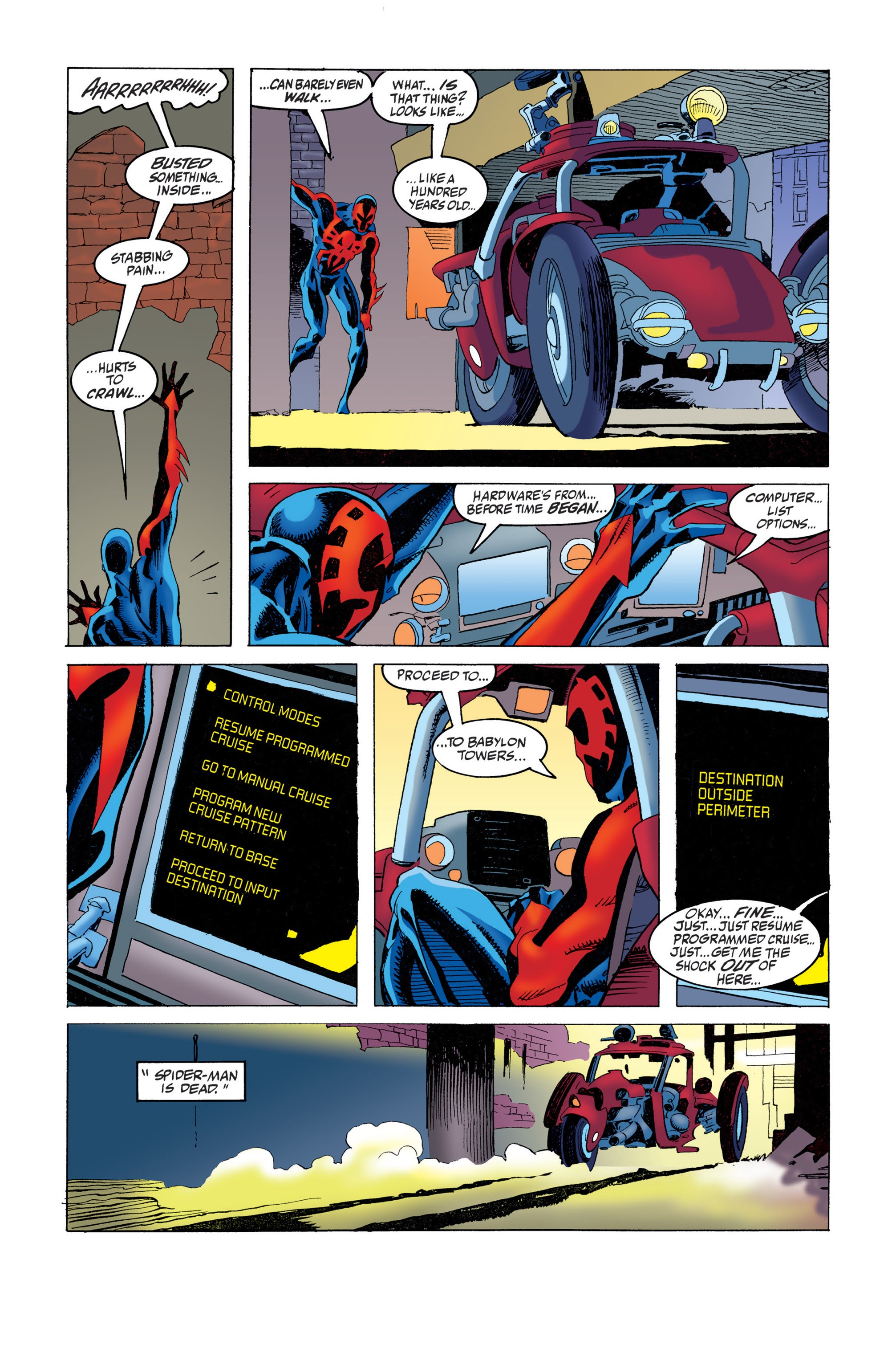 Read online Spider-Man 2099 (1992) comic -  Issue # _TPB 1 (Part 2) - 24
