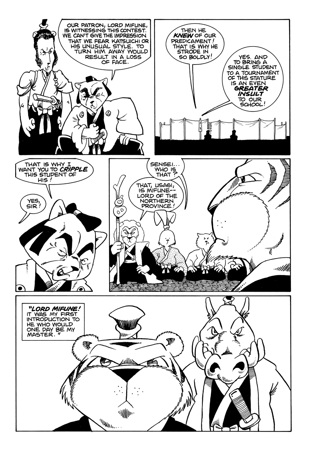 Read online Usagi Yojimbo (1987) comic -  Issue #2 - 6