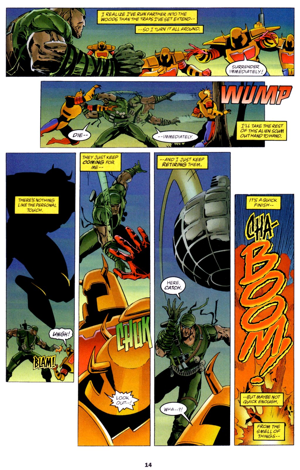 Read online Deathblow comic -  Issue #16 - 14