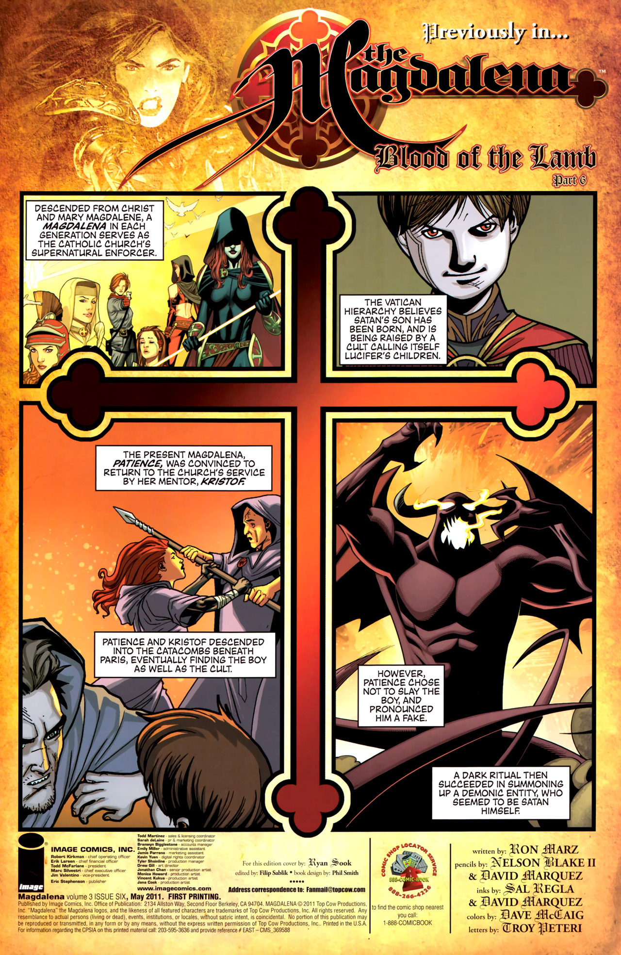 Read online The Magdalena (2010) comic -  Issue #6 - 2