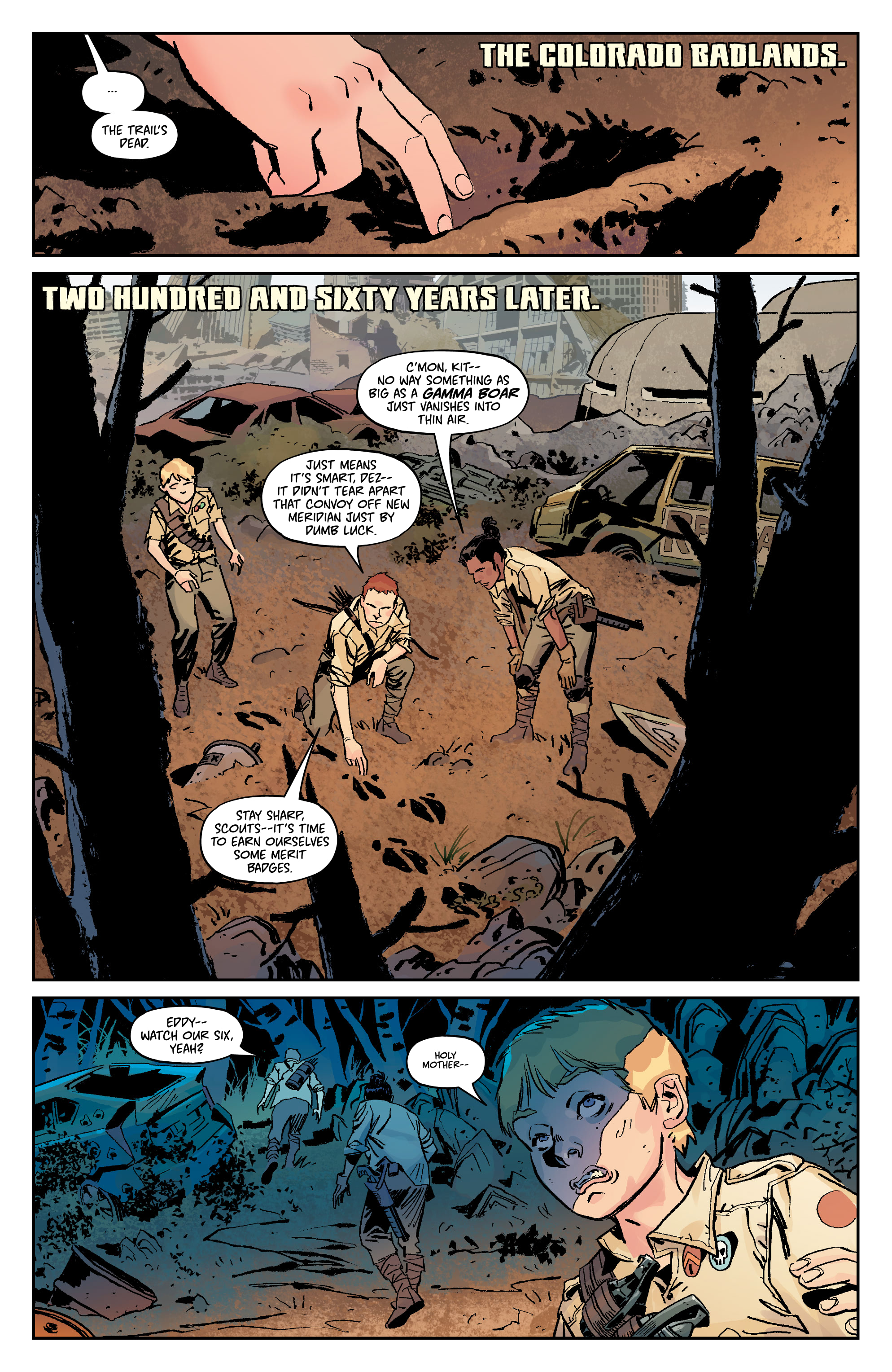 Read online Scout's Honor comic -  Issue #1 - 5