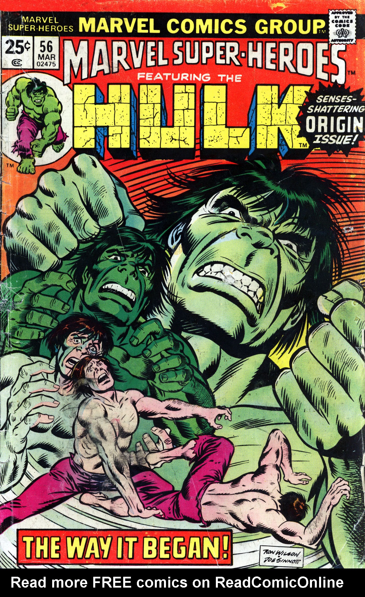 Read online Marvel Super-Heroes comic -  Issue #56 - 1