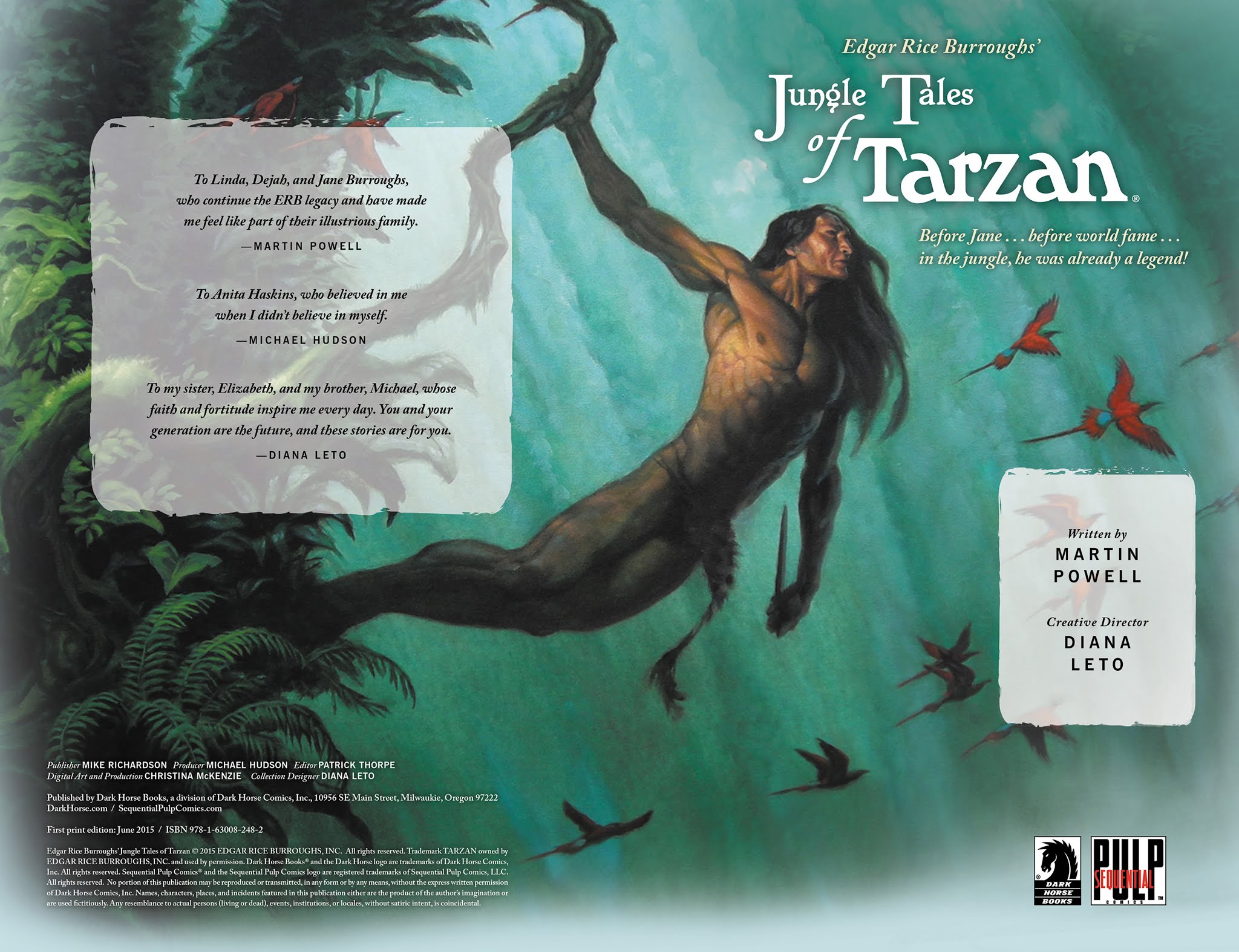 Read online Edgar Rice Burroughs' Jungle Tales of Tarzan comic -  Issue # TPB (Part 1) - 4