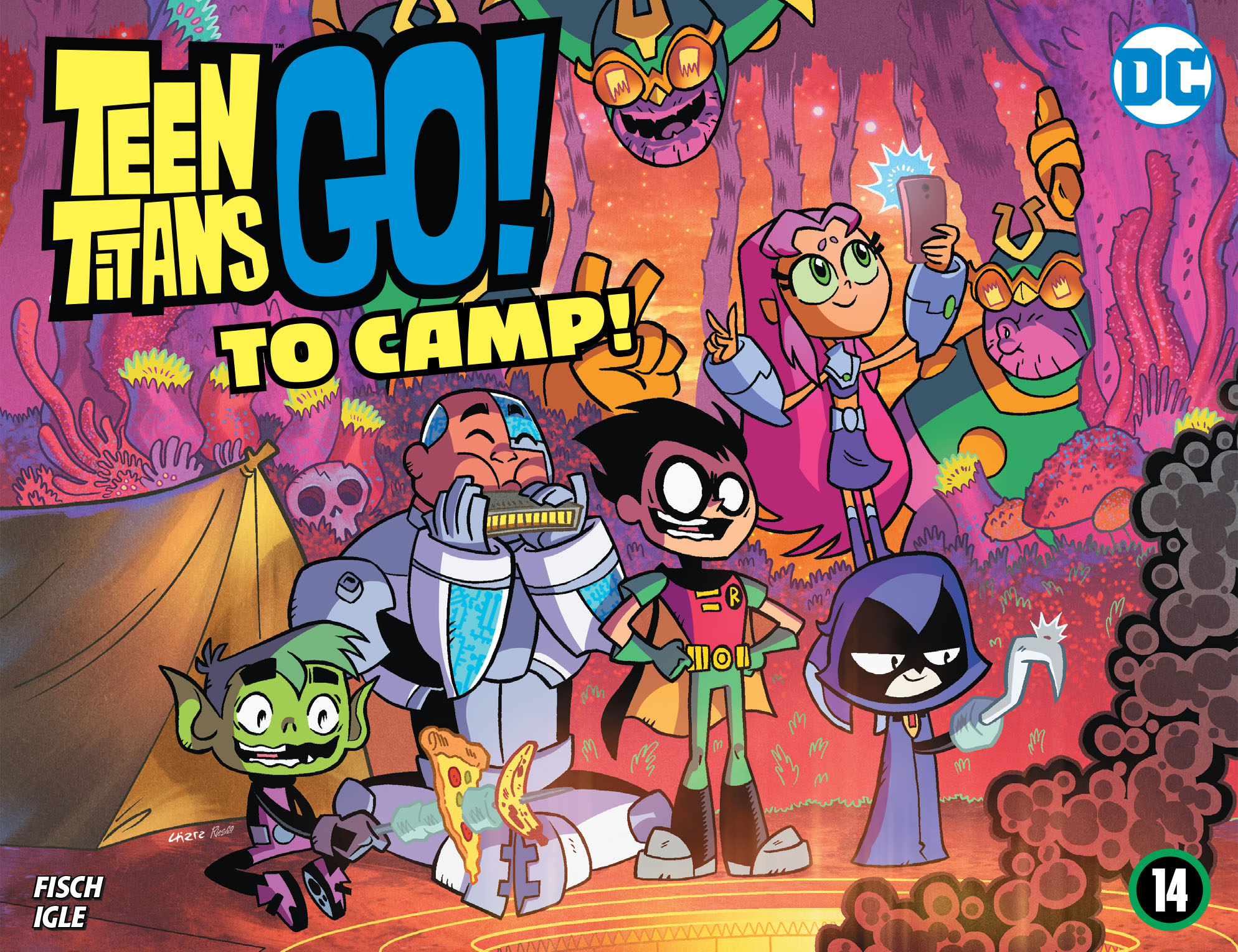 Read online Teen Titans Go! To Camp comic -  Issue #14 - 1