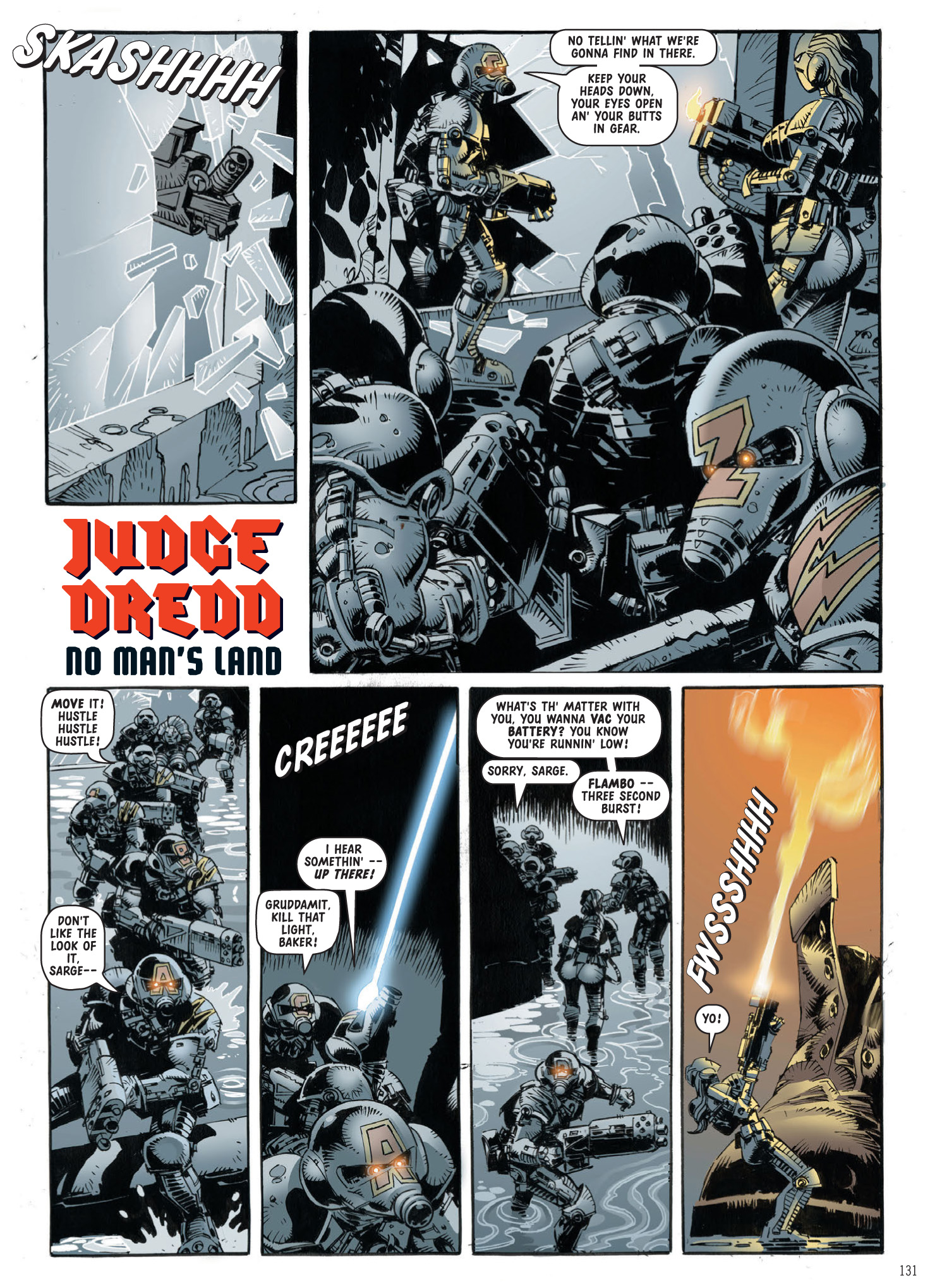 Read online Judge Dredd: The Complete Case Files comic -  Issue # TPB 31 - 132