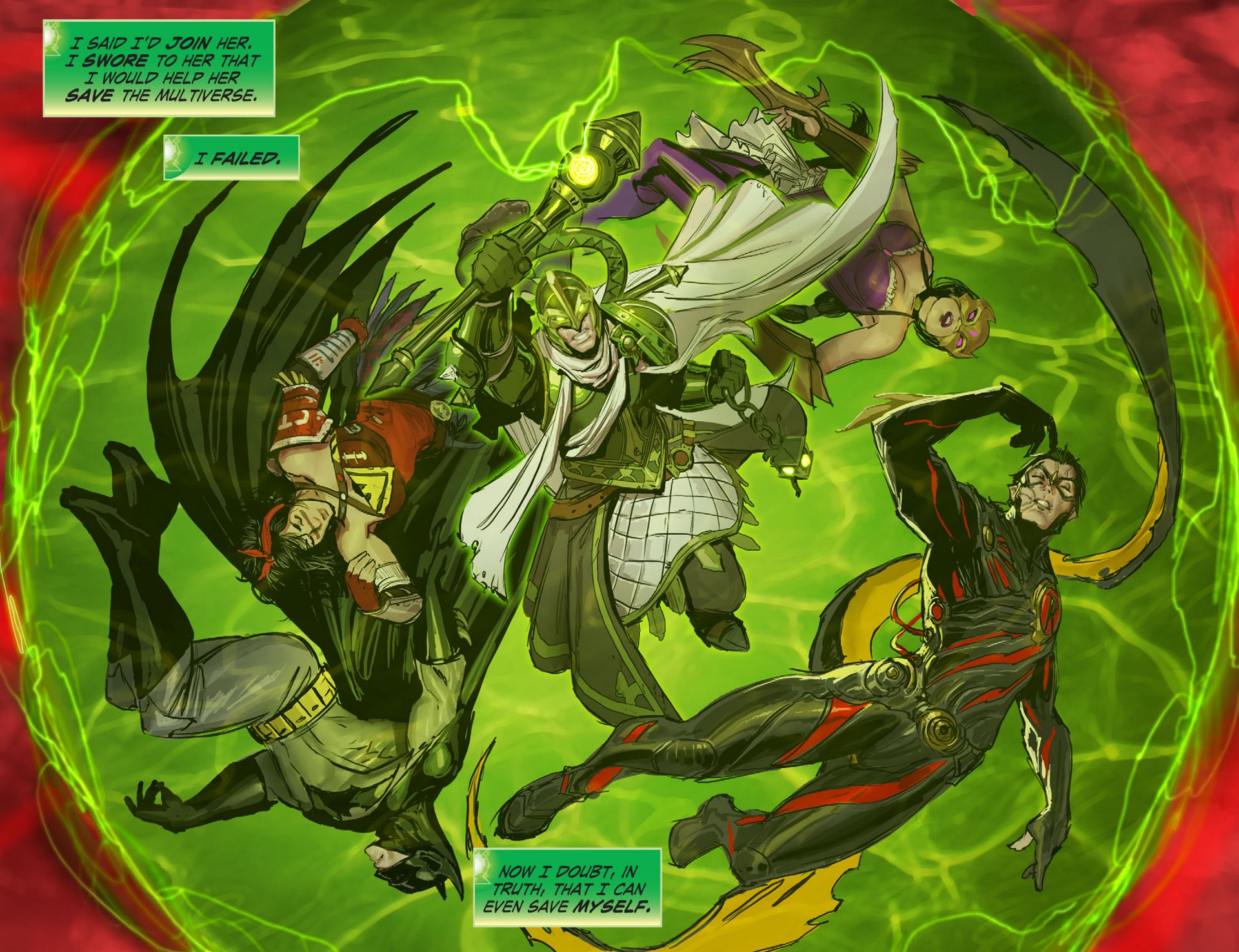 Read online Infinite Crisis: Fight for the Multiverse [I] comic -  Issue #6 - 8