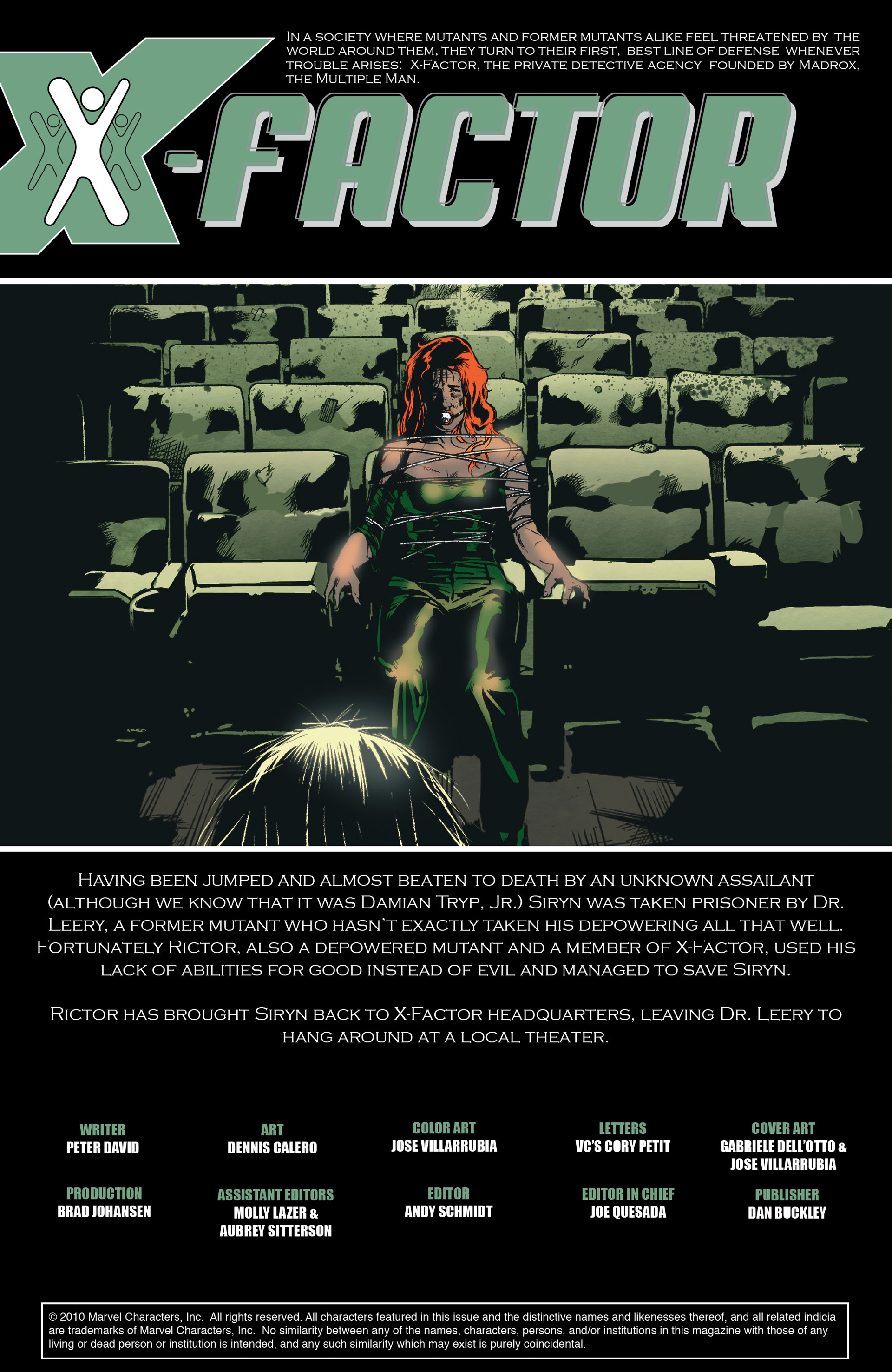 Read online X-Factor (2006) comic -  Issue #6 - 2