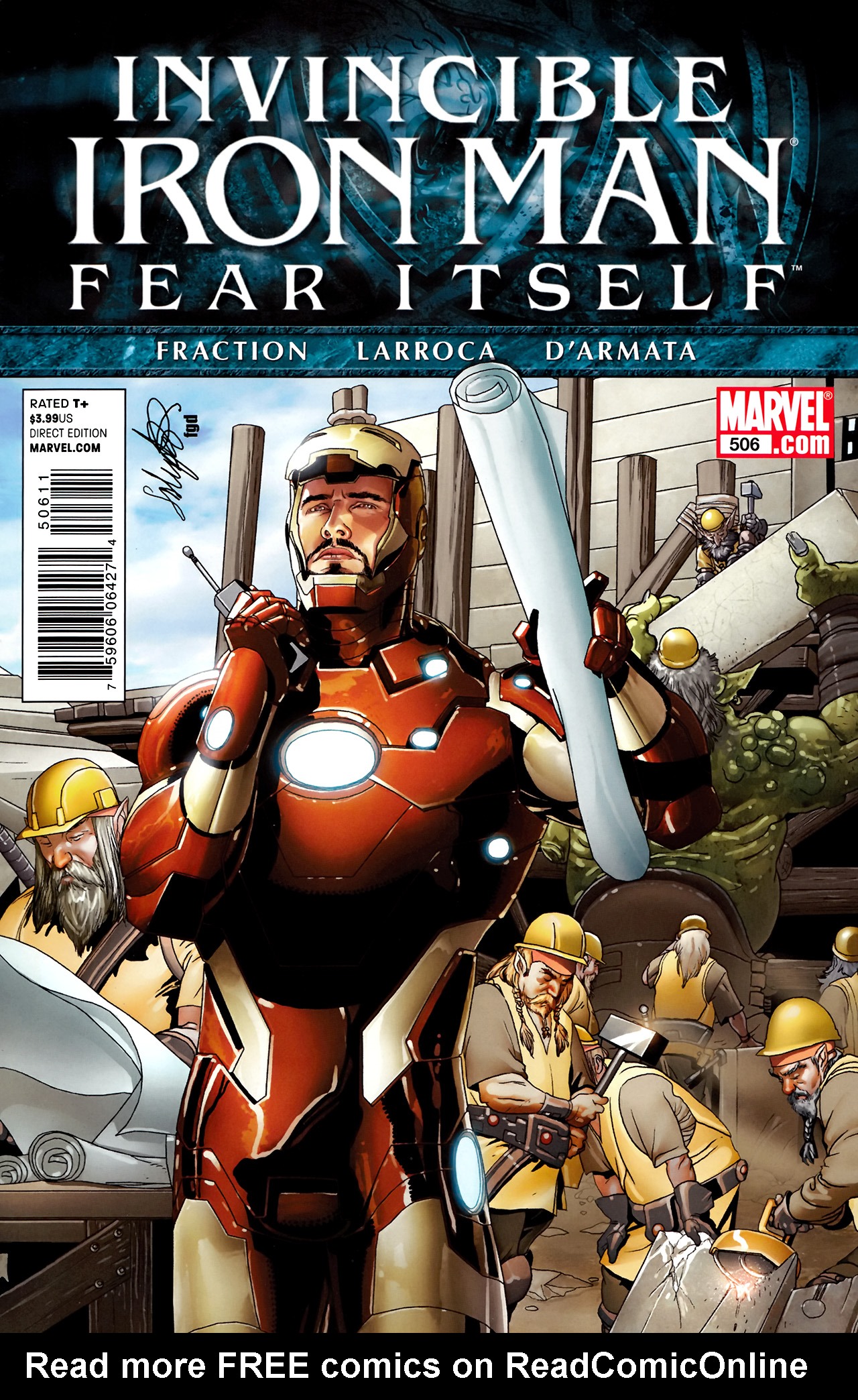 Read online The Invincible Iron Man (2008) comic -  Issue #506 - 1