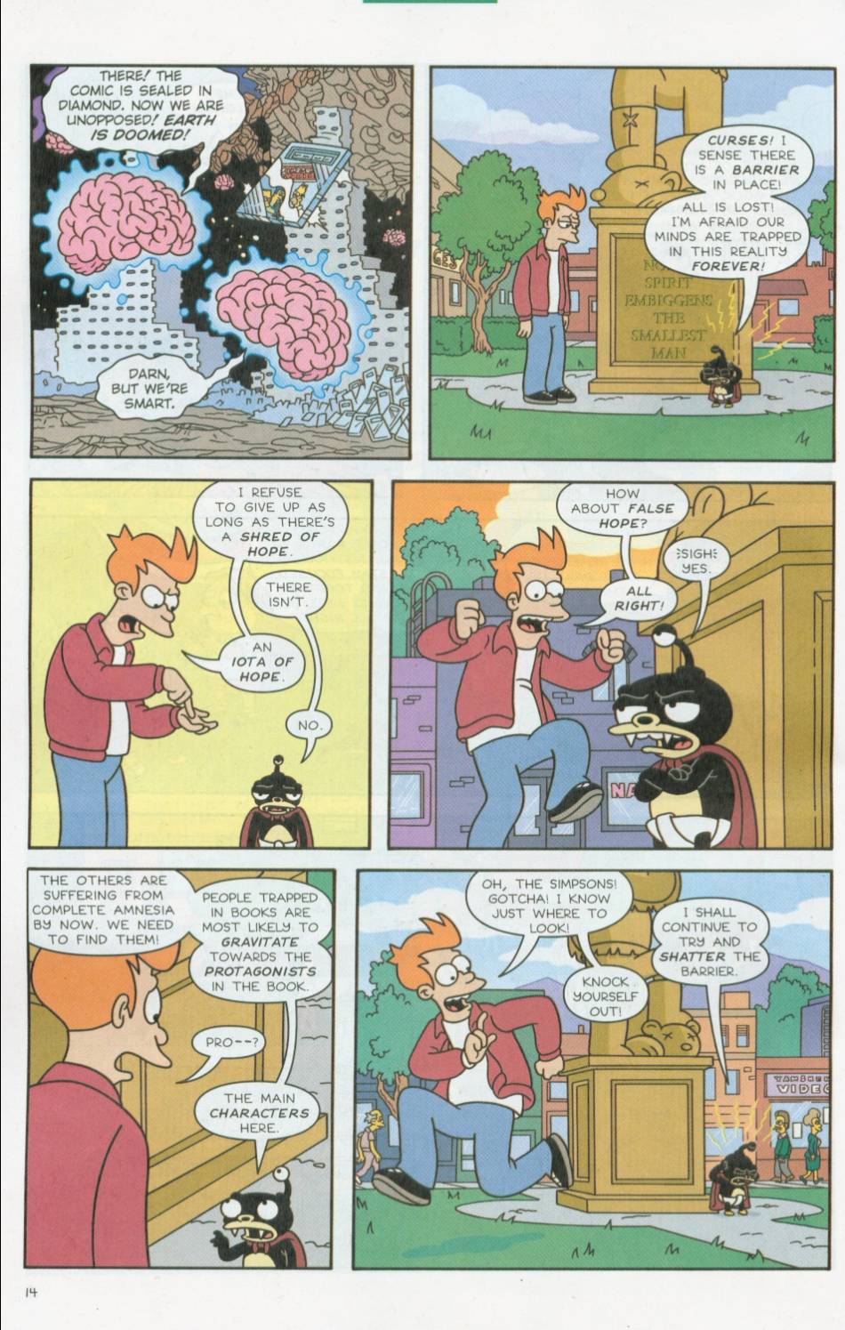 Read online Futurama Comics comic -  Issue #9b - 16