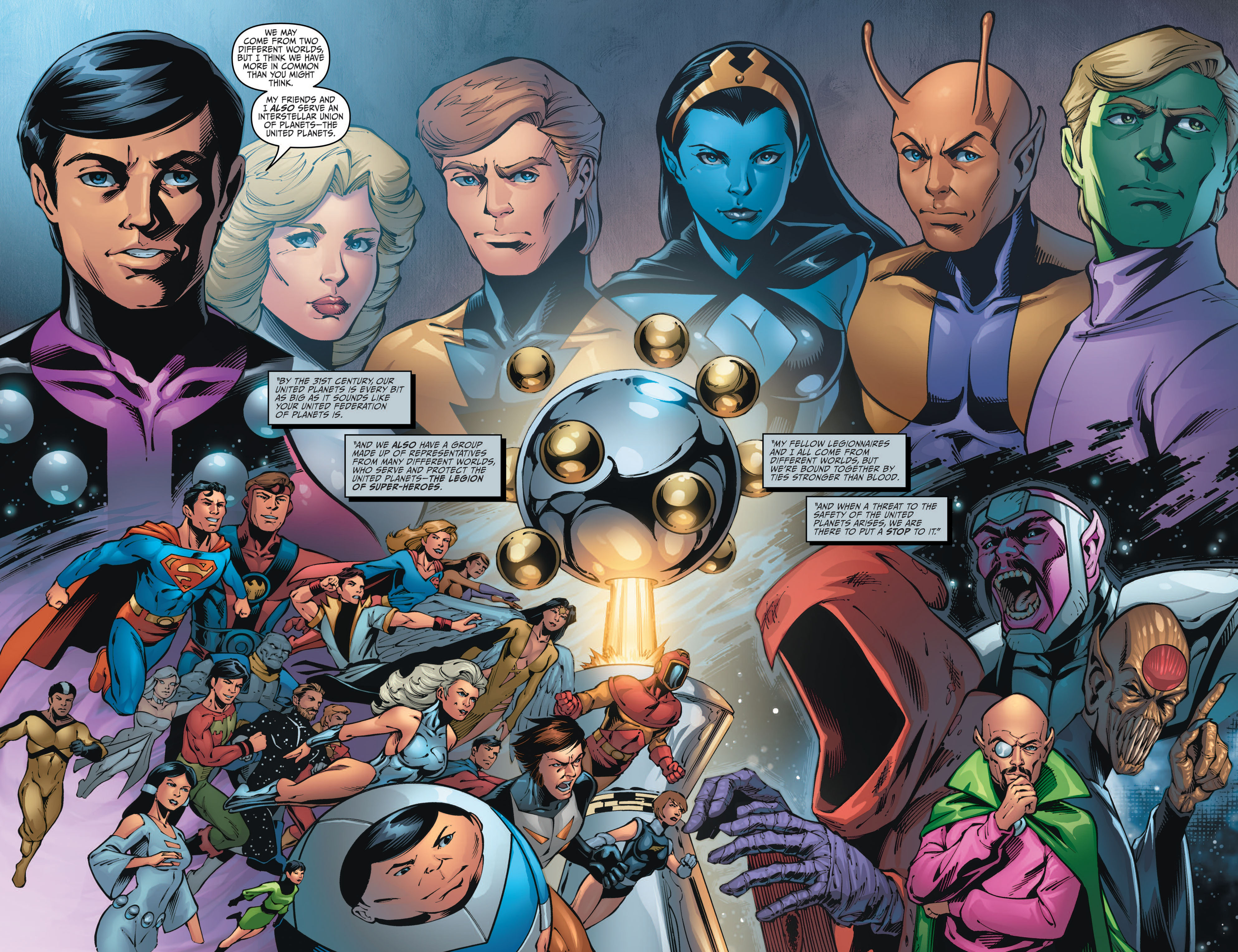 Read online Star Trek/Legion of Super-Heroes comic -  Issue #3 - 11