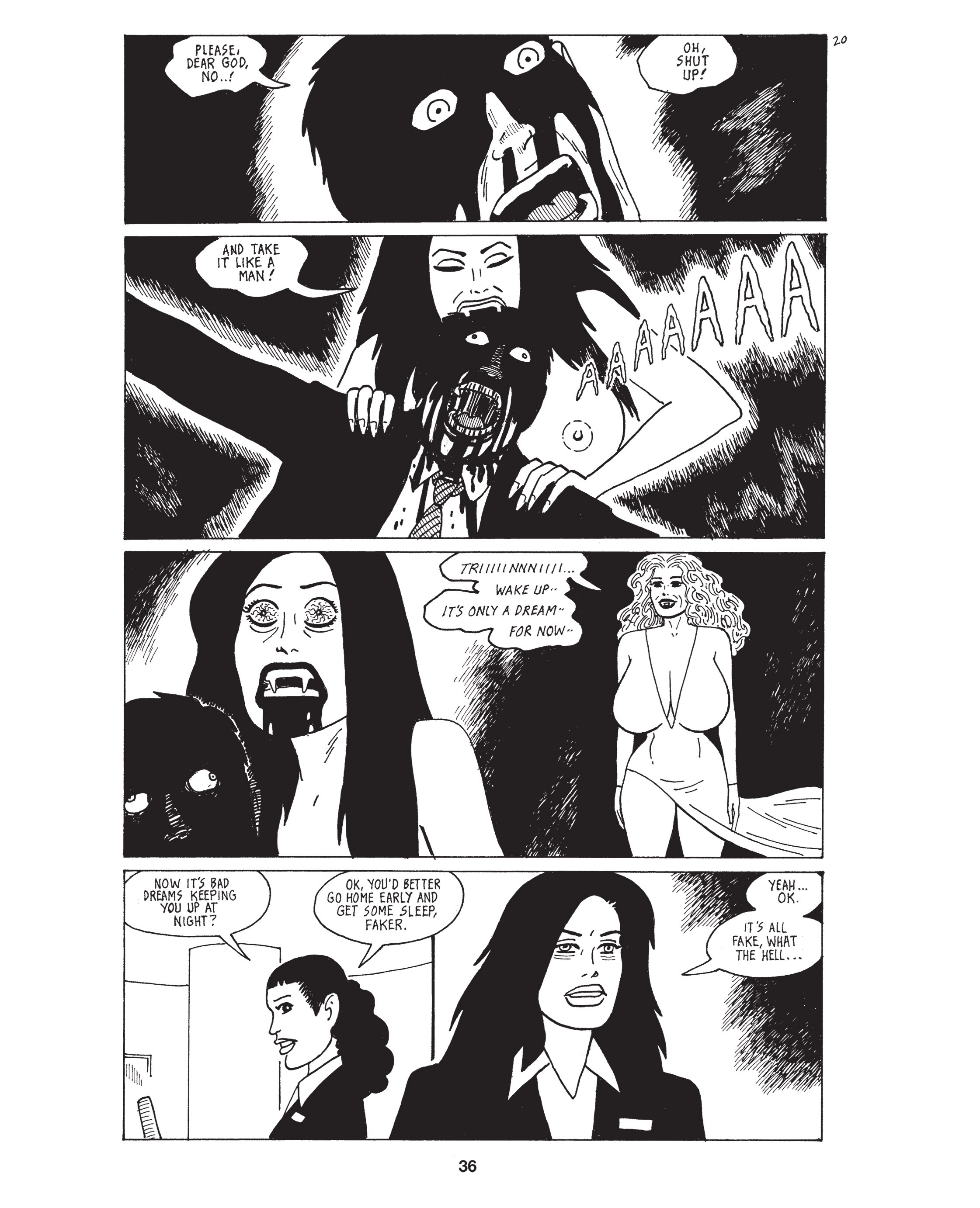Read online Love and Rockets: New Stories comic -  Issue #4 - 38