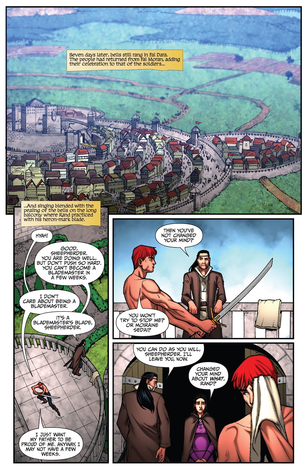 Robert Jordan's Wheel of Time: The Eye of the World issue 35 - Page 22