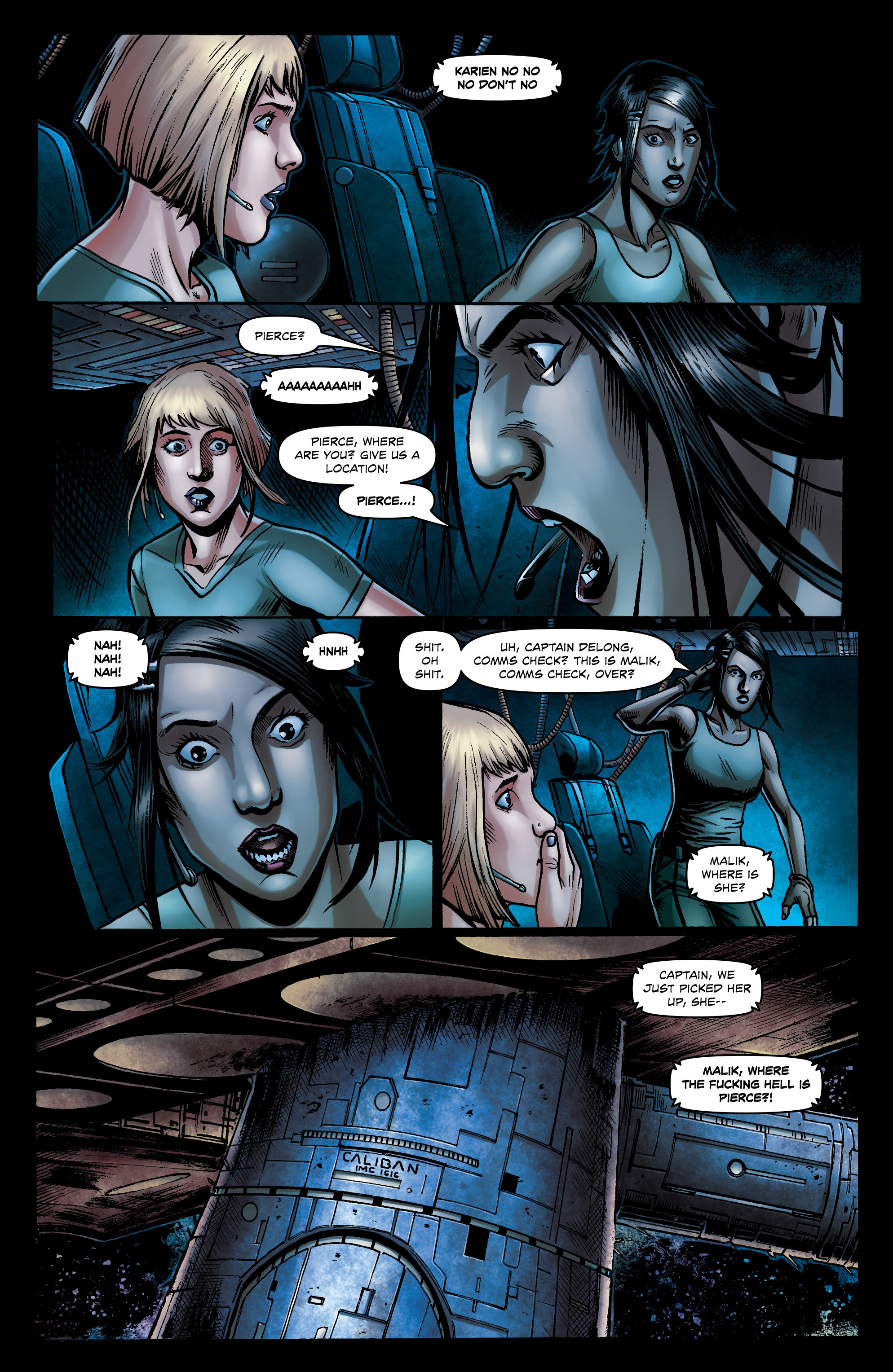 Read online Caliban comic -  Issue #3 - 21