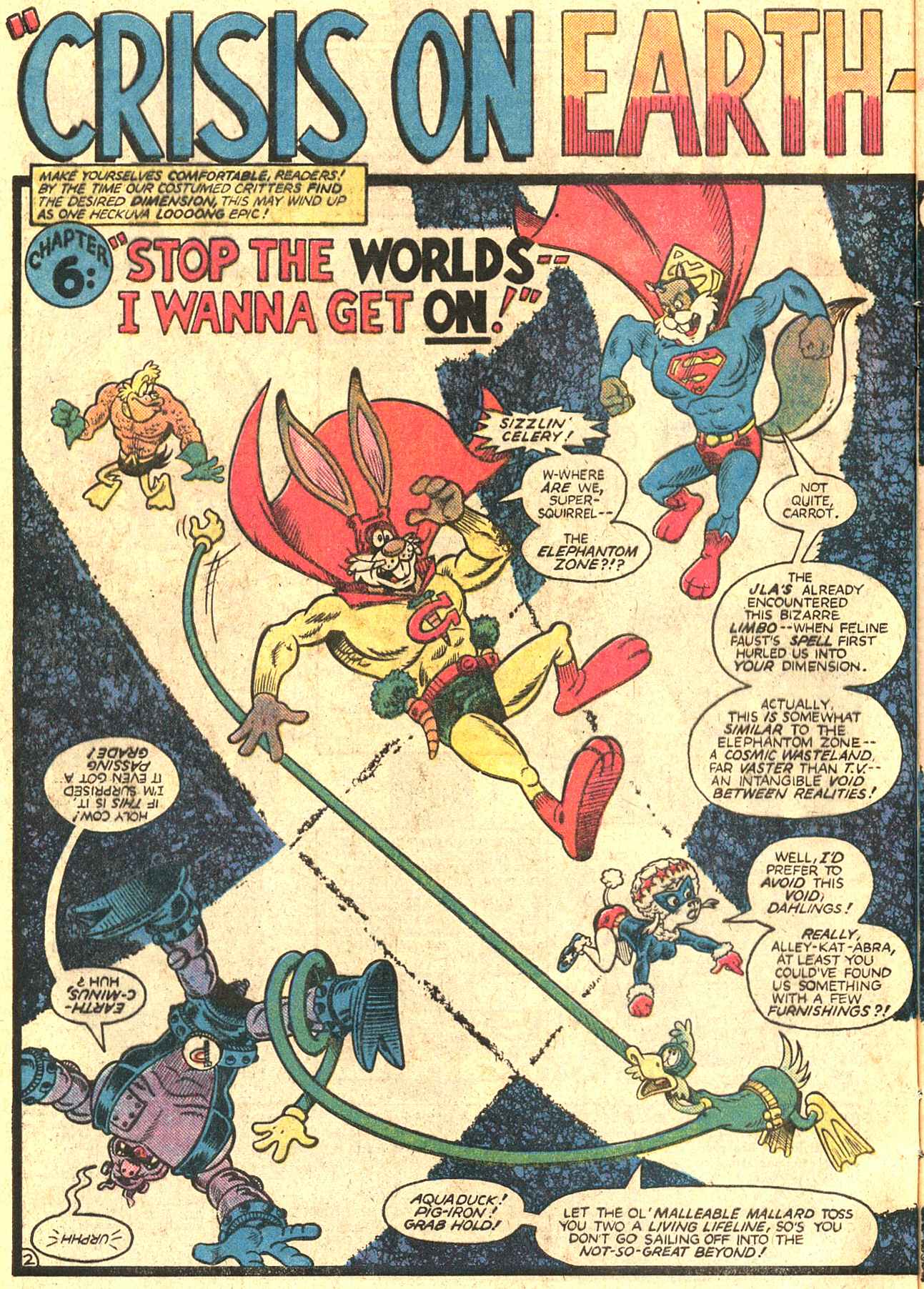 Read online Captain Carrot and His Amazing Zoo Crew! comic -  Issue #15 - 3