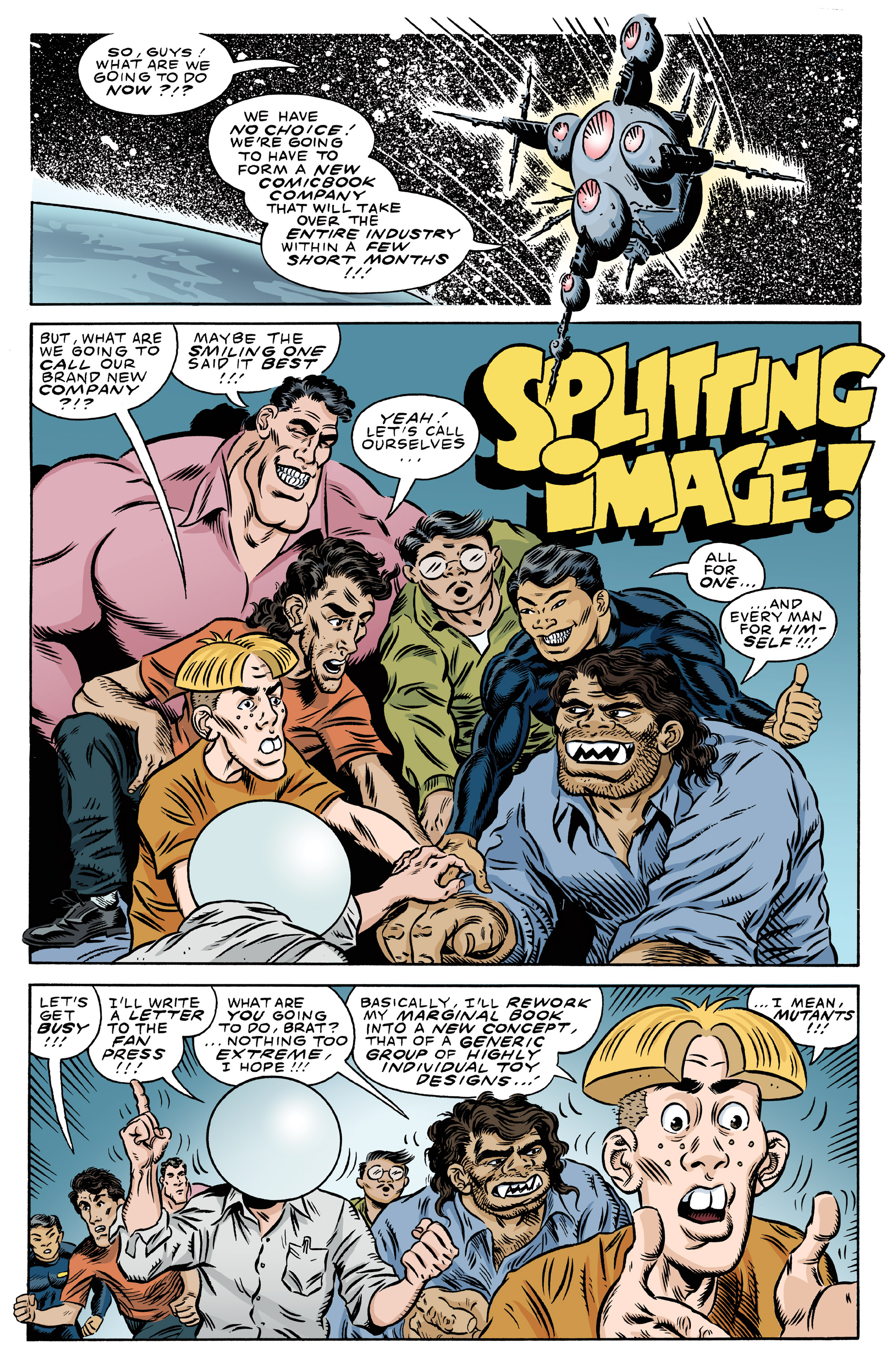 Read online Splitting Image 80-Page Giant comic -  Issue # Full - 15