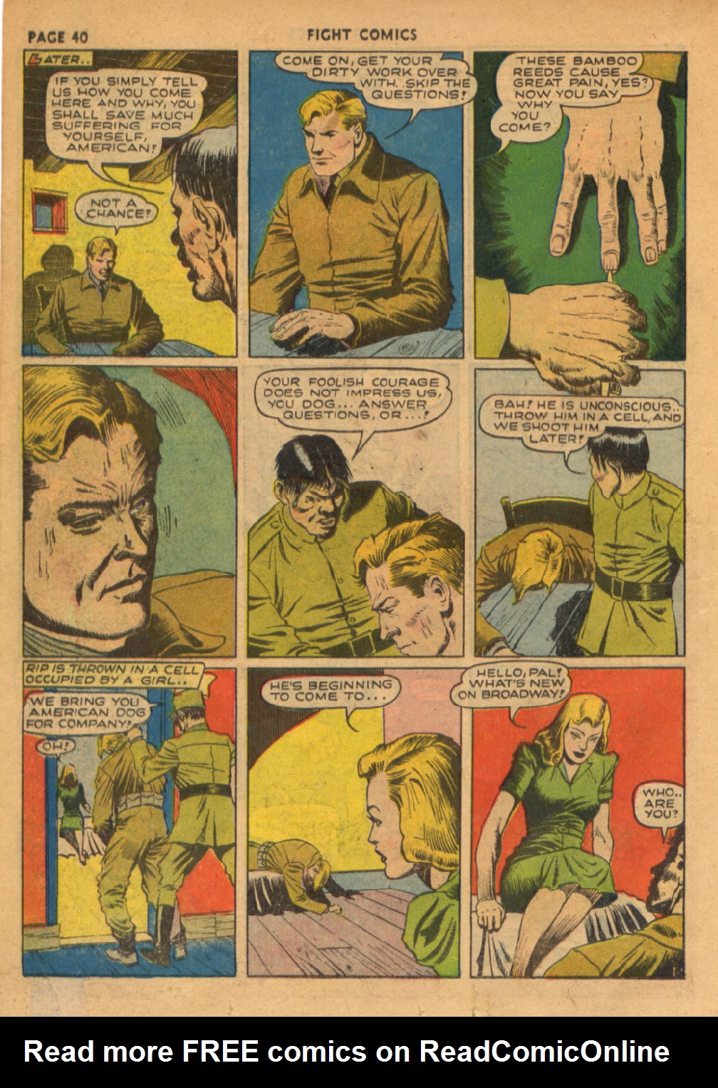 Read online Fight Comics comic -  Issue #19 - 42