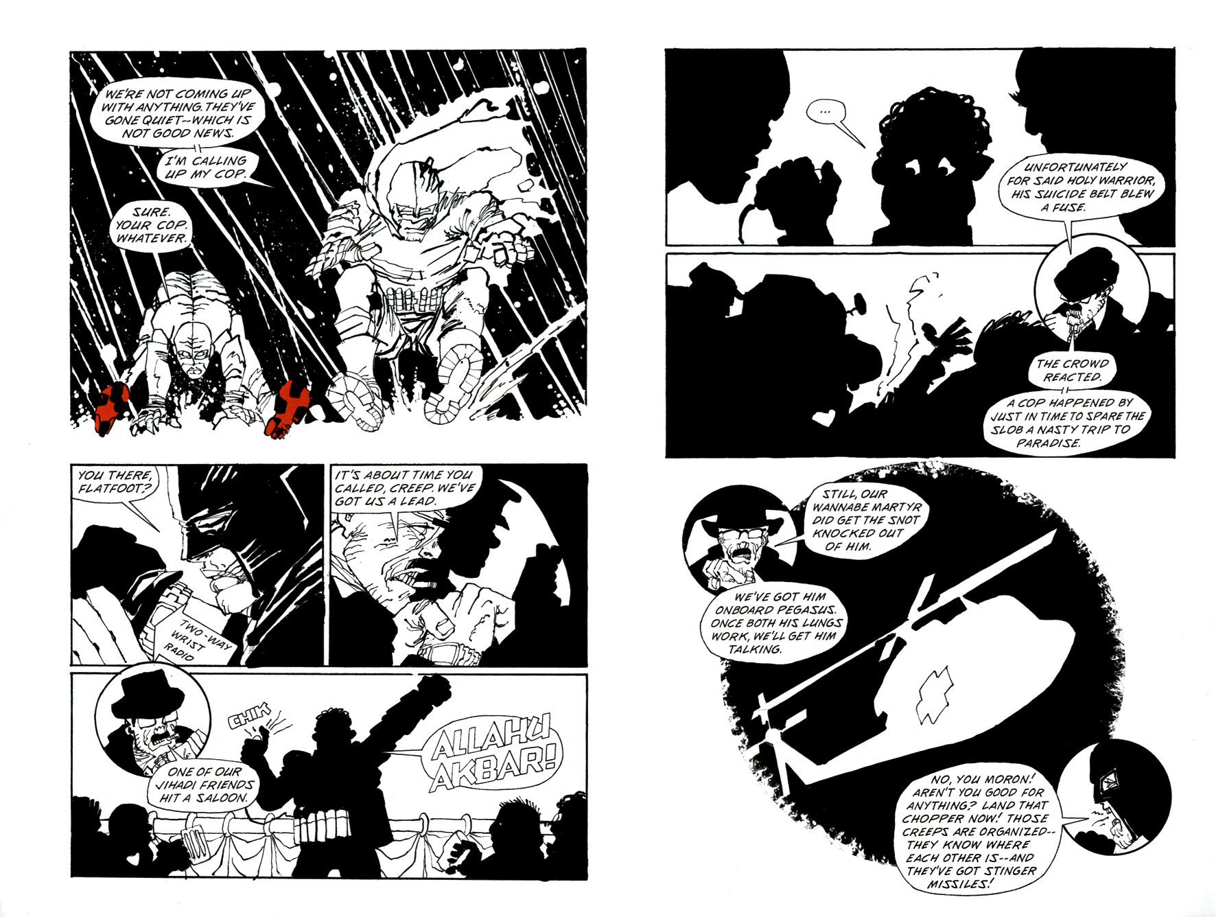 Read online Frank Miller's Holy Terror comic -  Issue # TPB - 76