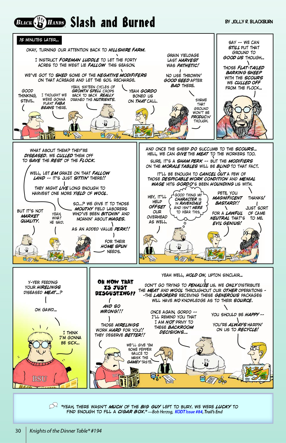 Read online Knights of the Dinner Table comic -  Issue #194 - 32