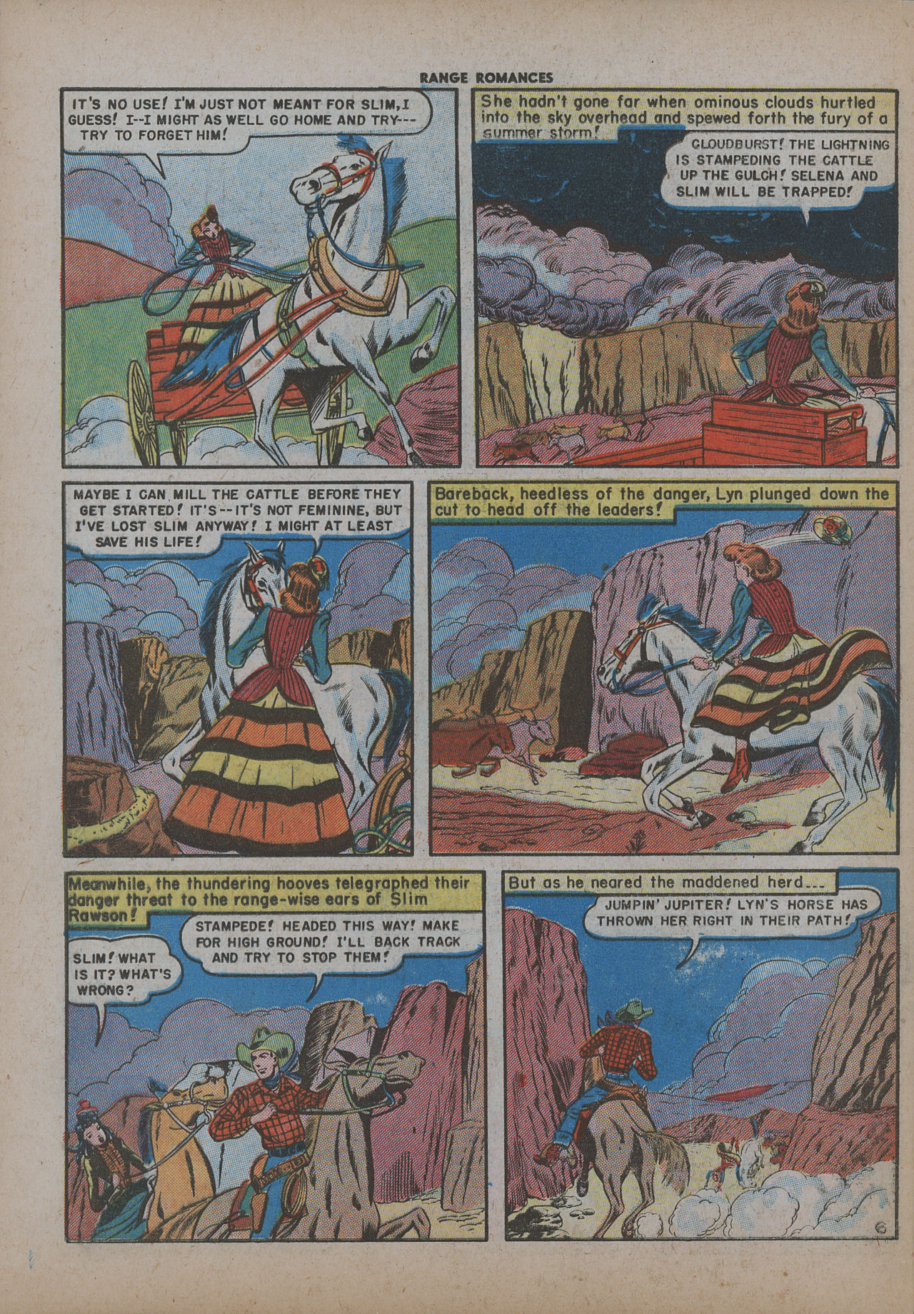 Read online Range Romances comic -  Issue #3 - 32