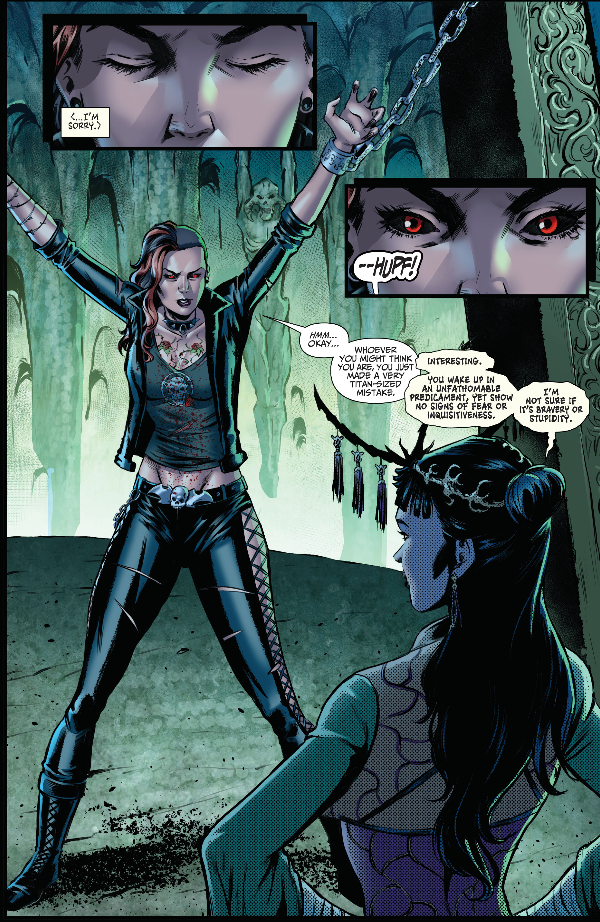 Read online Van Helsing vs The League of Monsters comic -  Issue #5 - 9