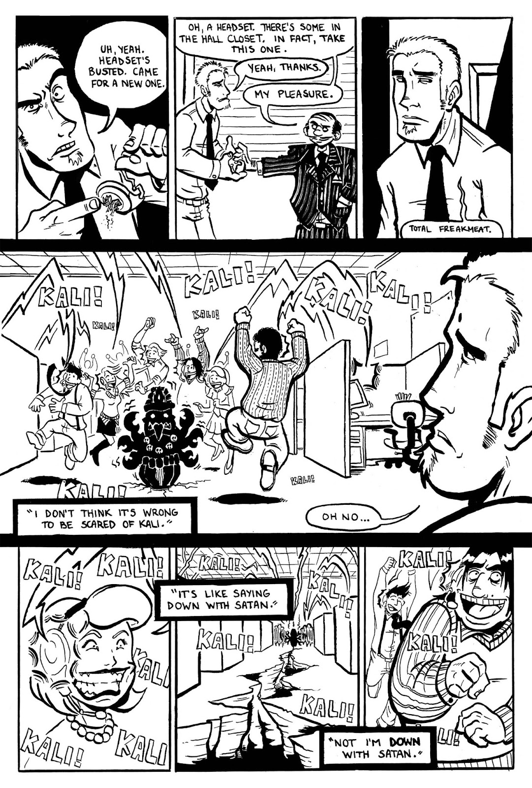 Freelance Blues issue TPB - Page 9