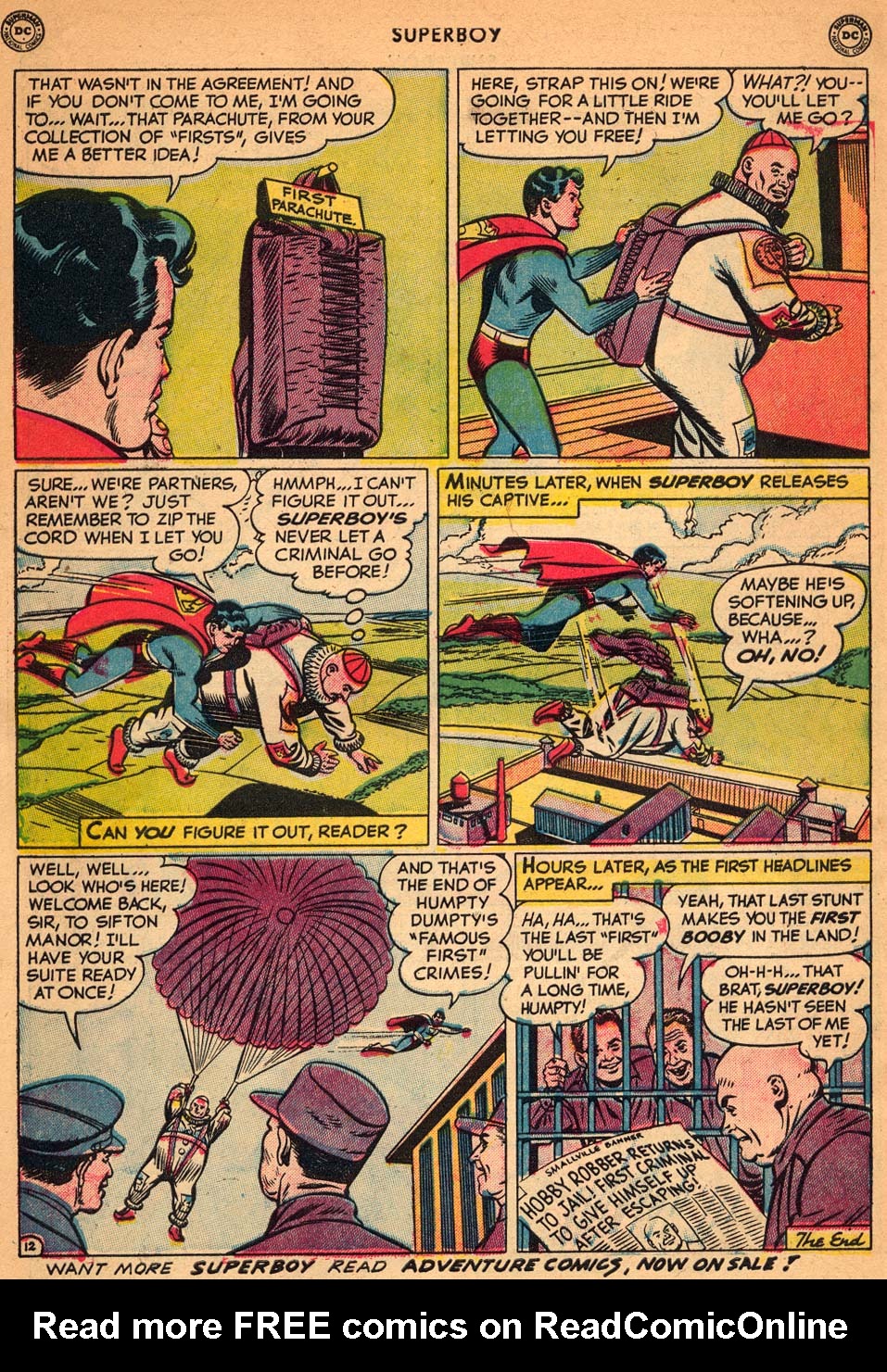 Read online Superboy (1949) comic -  Issue #11 - 41