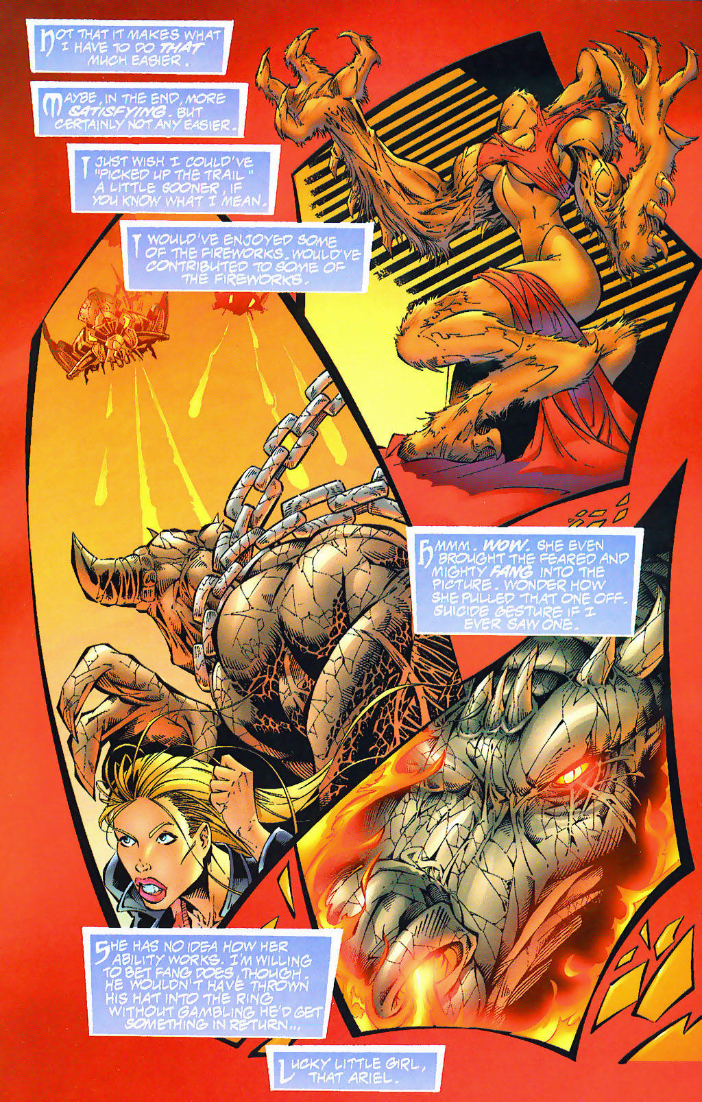 Read online Darkchylde comic -  Issue #0.5 - 7