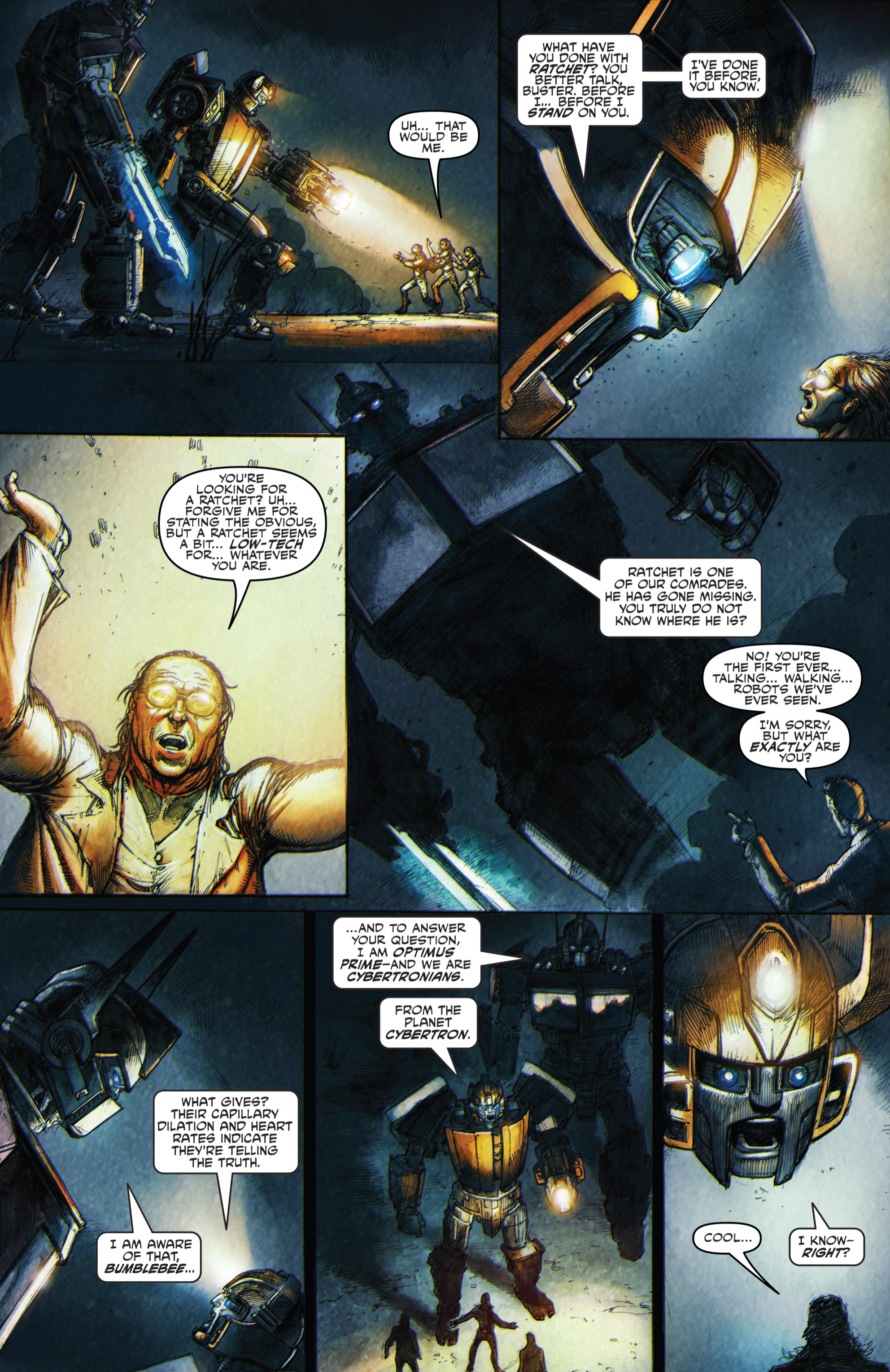 Read online The X-Files/Transformers: Conspiracy comic -  Issue # Full - 7