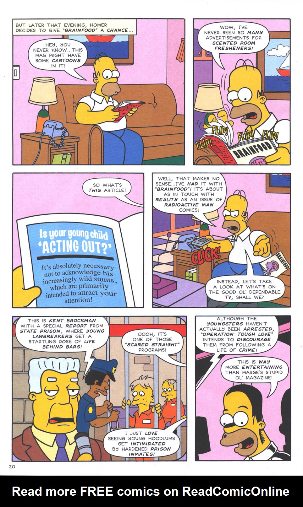 Read online The Simpsons Winter Wingding comic -  Issue #3 - 22