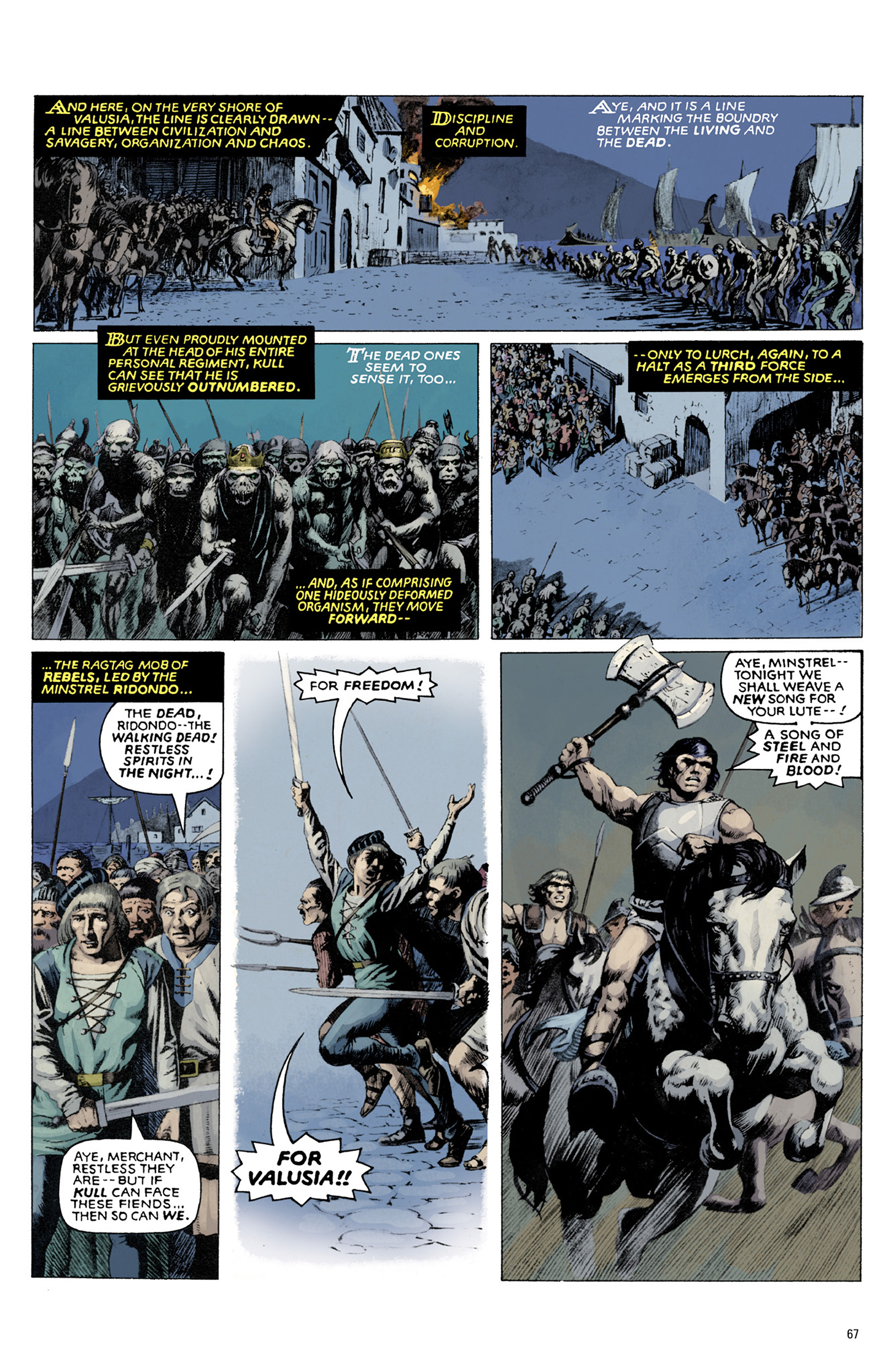 Read online Robert E. Howard's Savage Sword comic -  Issue #10 - 69