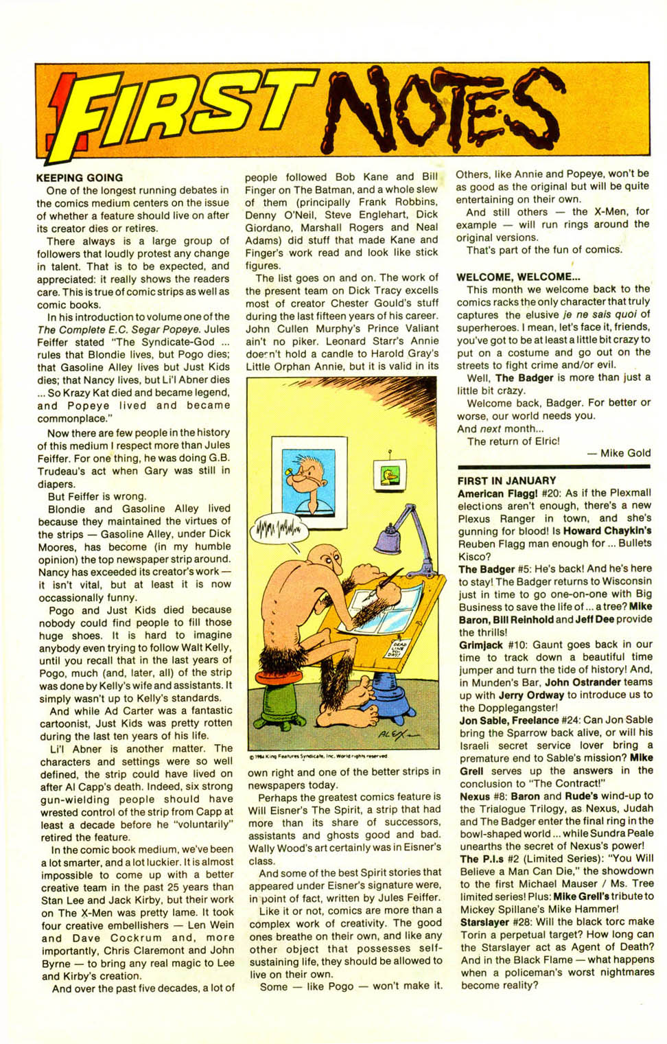 Read online American Flagg! comic -  Issue #20 - 23