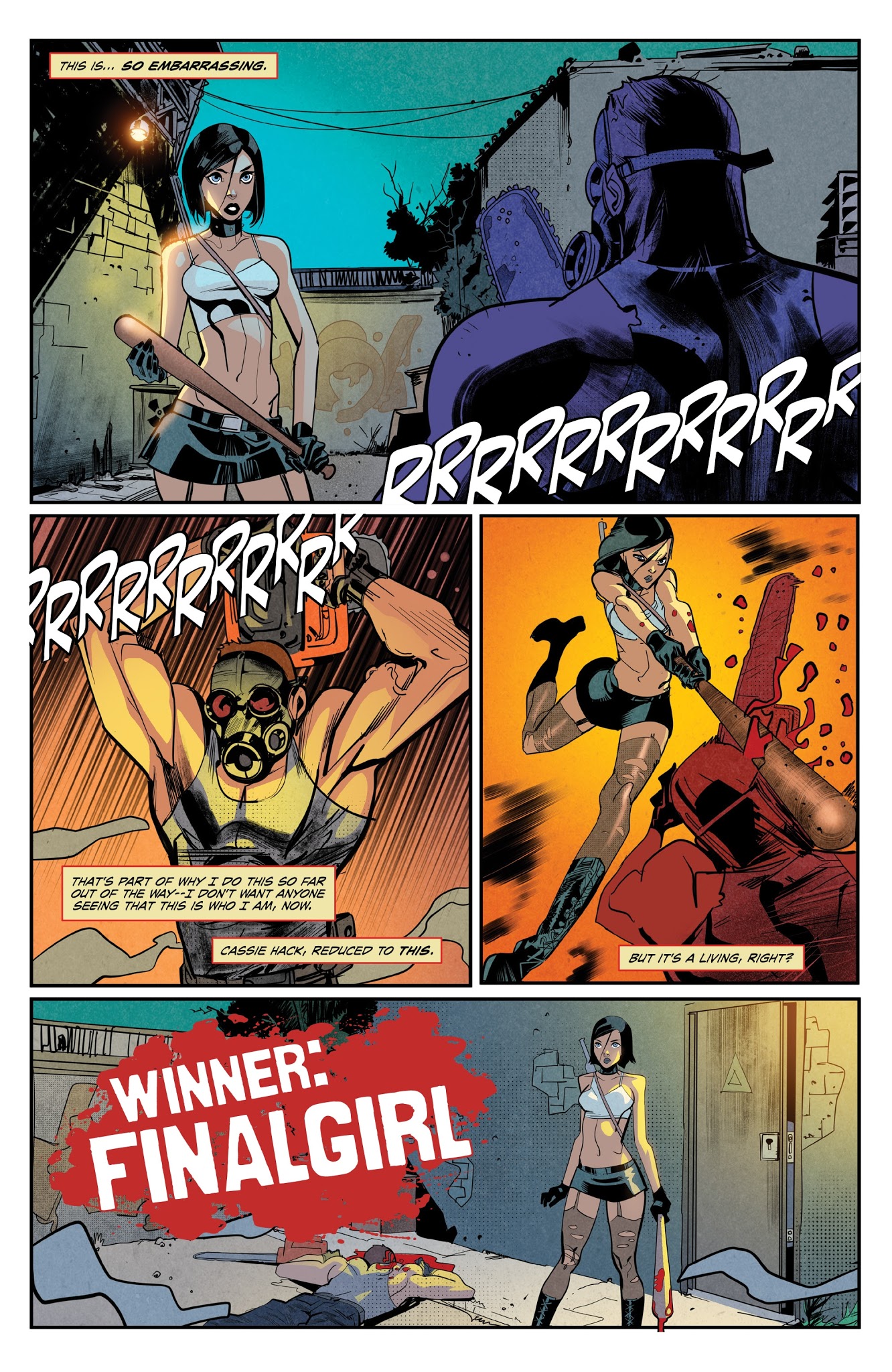 Read online Hack/Slash: Resurrection comic -  Issue #1 - 3